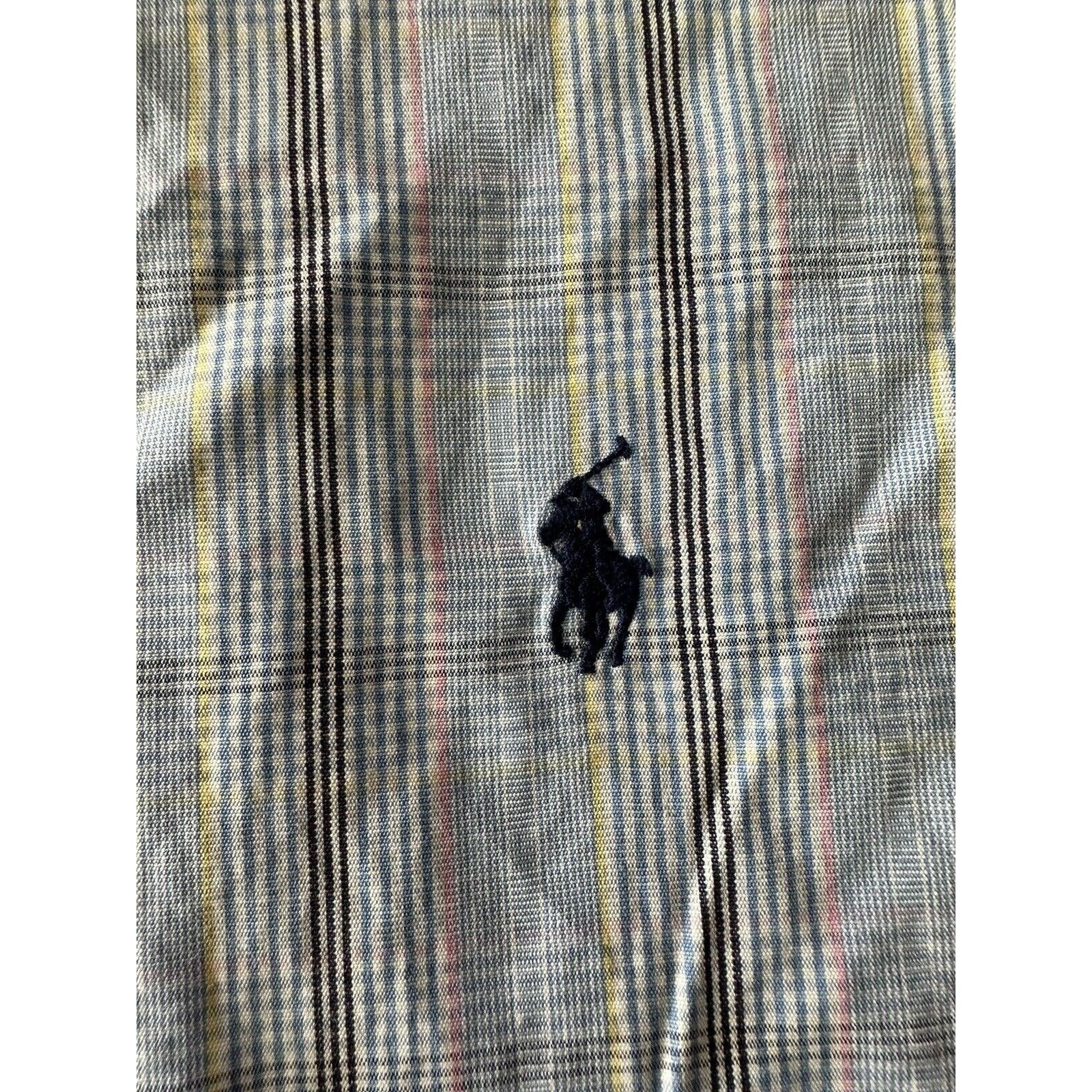 Ralph Lauren Ralph Lauren Button Shirt Blake XL Blue Plaid w/Pink&Yellow Size US XL / EU 56 / 4 - 5 Thumbnail