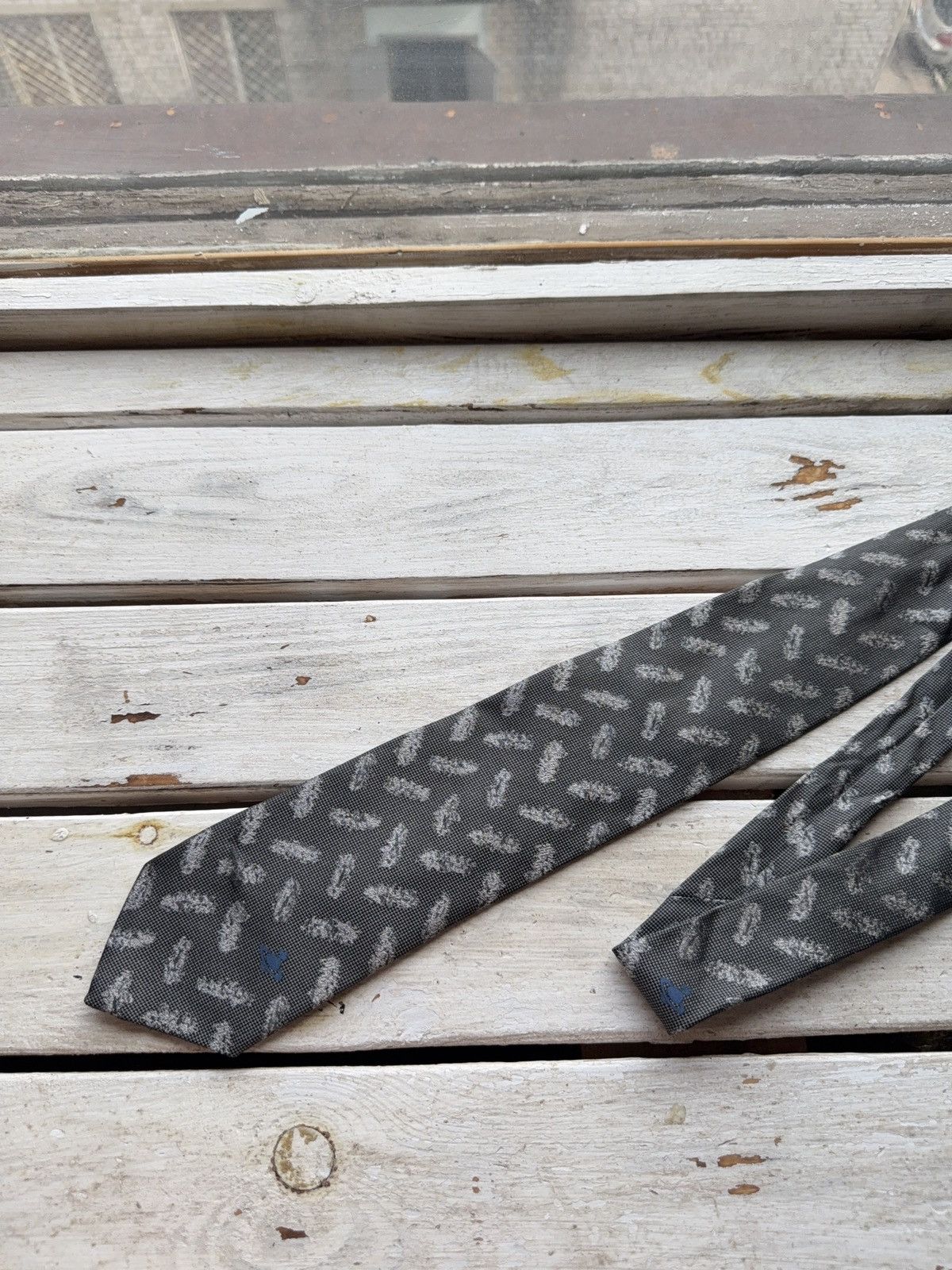 Vivienne Westwood Archive 90s Vivienne Westwood Luxury Designer Multi logo Tie Size ONE SIZE - 4 Thumbnail