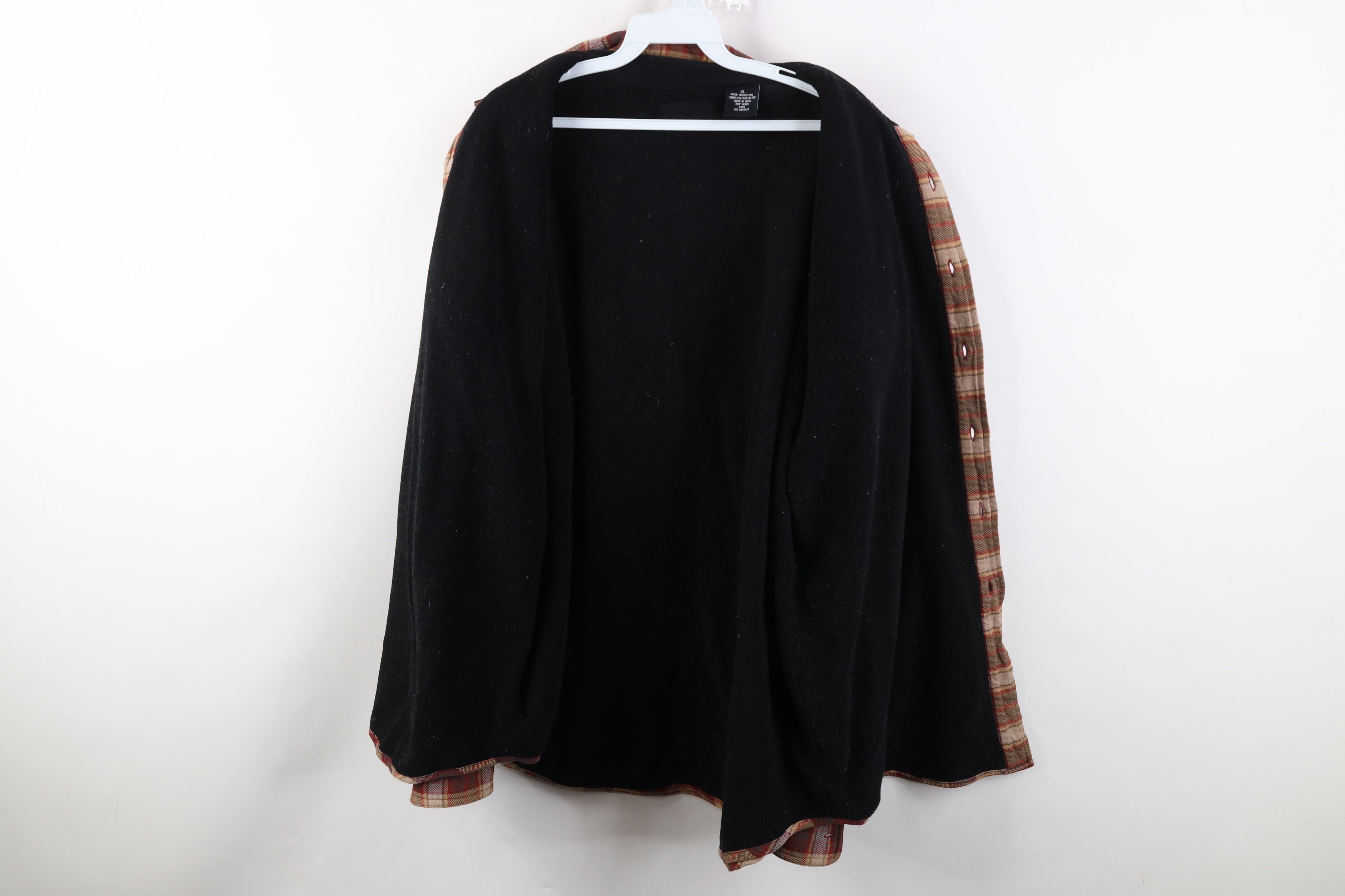 Vintage Vintage Y2K Streetwear Lined Flannel Button Shirt Jacket Size US XL / EU 56 / 4 - 12 Thumbnail