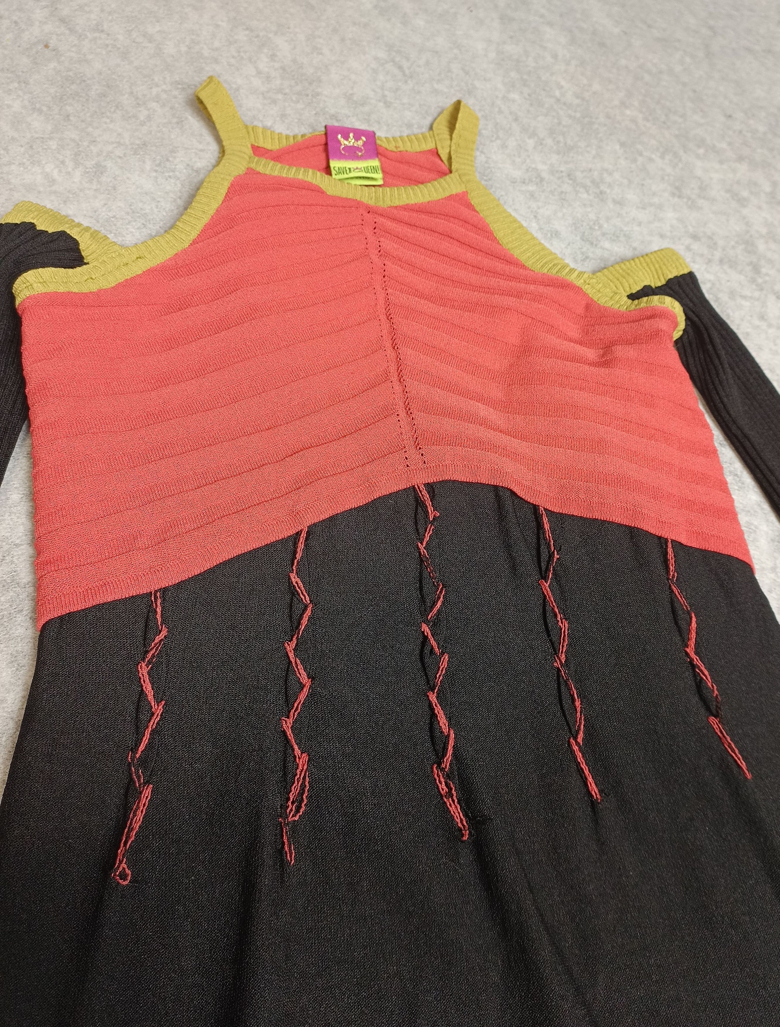 Designer Save The Queen Abstract Print Dress size M Size M / US 6-8 / IT 42-44 - 7 Thumbnail