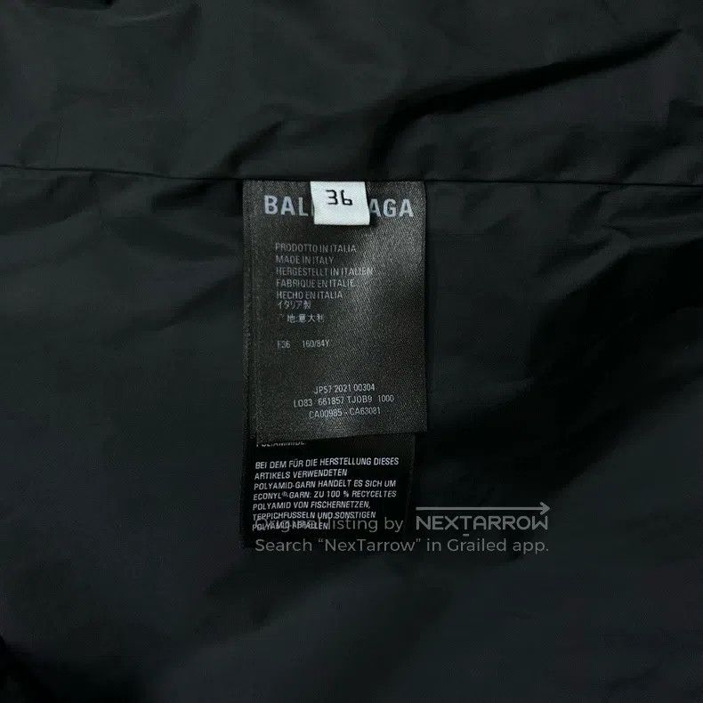 Other Balenciaga Logo embroidered New Coach jacket windbreaker Size XS / US 0-2 / IT 36-38 - 6 Thumbnail