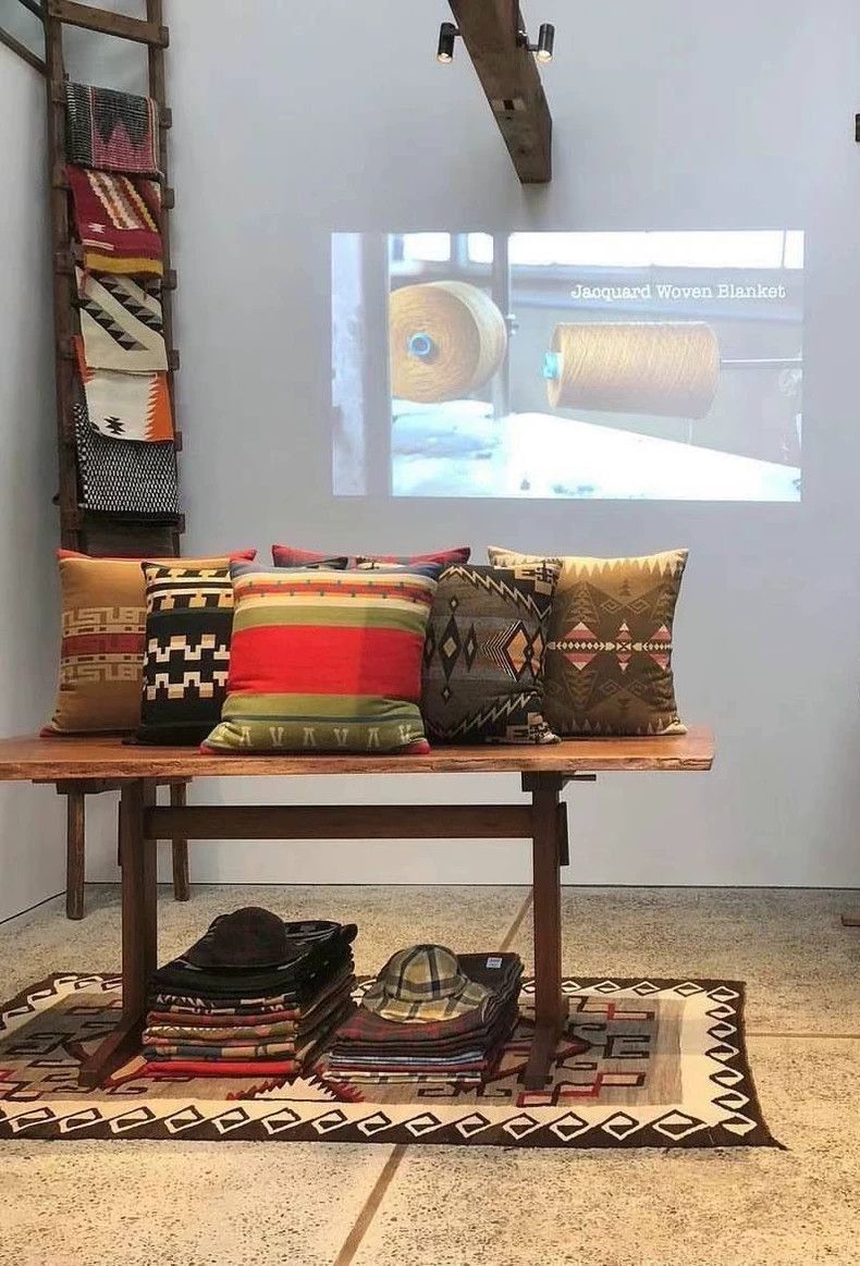 Visvim VisvimVISVIM Cushion Jacquard Woven Blanket-2504 Size ONE SIZE - 1 Thumbnail