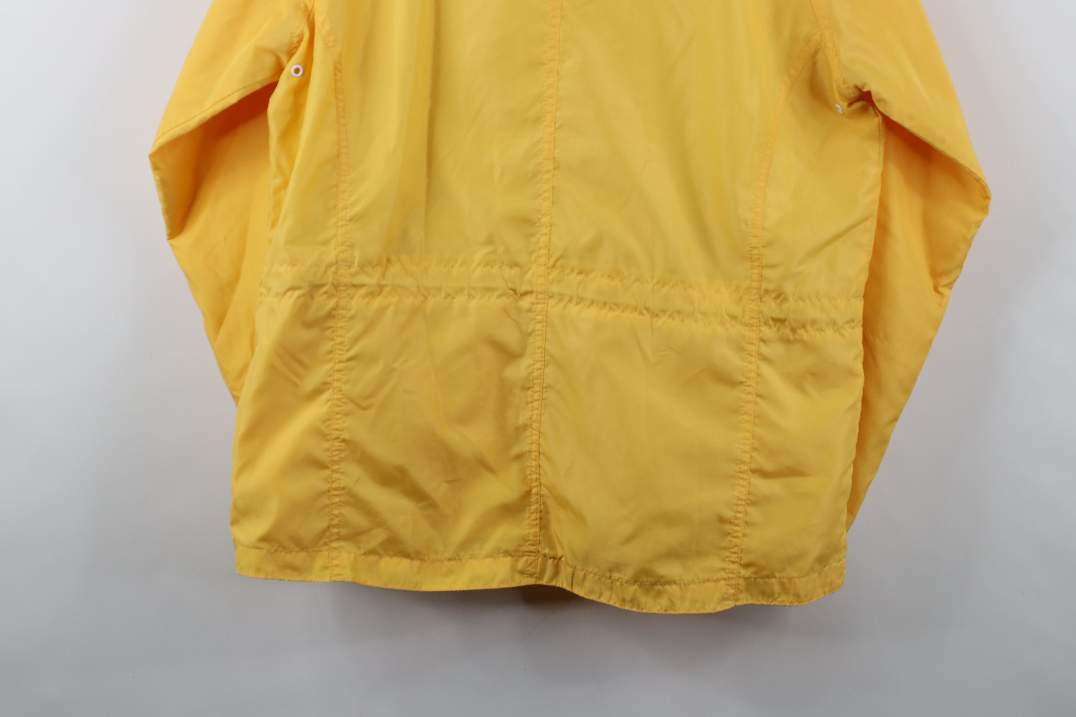 Eddie Bauer × Vintage Vintage Eddie Bauer Full Zip Windbreaker Jacket Yellow Size M / US 6-8 / IT 42-44 - 14 Thumbnail