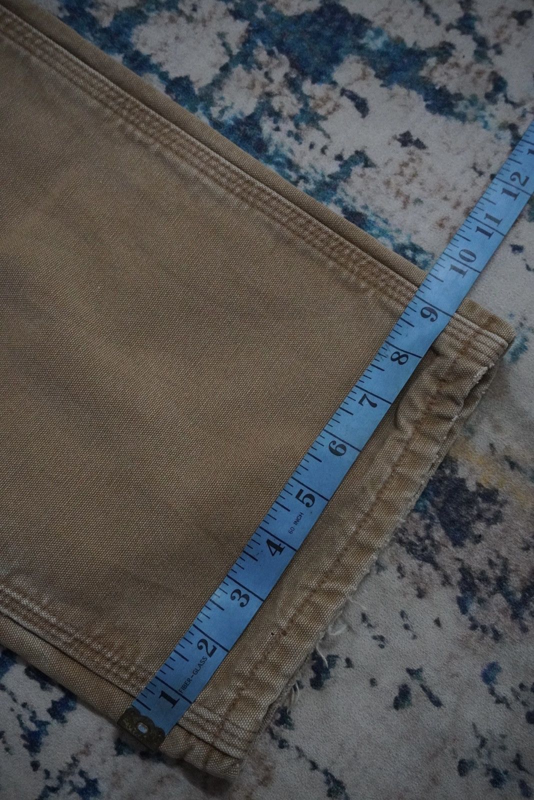 Carhartt × Vintage Vintage carhartt carpenter dungaree fit work double layer Size US 32 / EU 48 - 18 Thumbnail