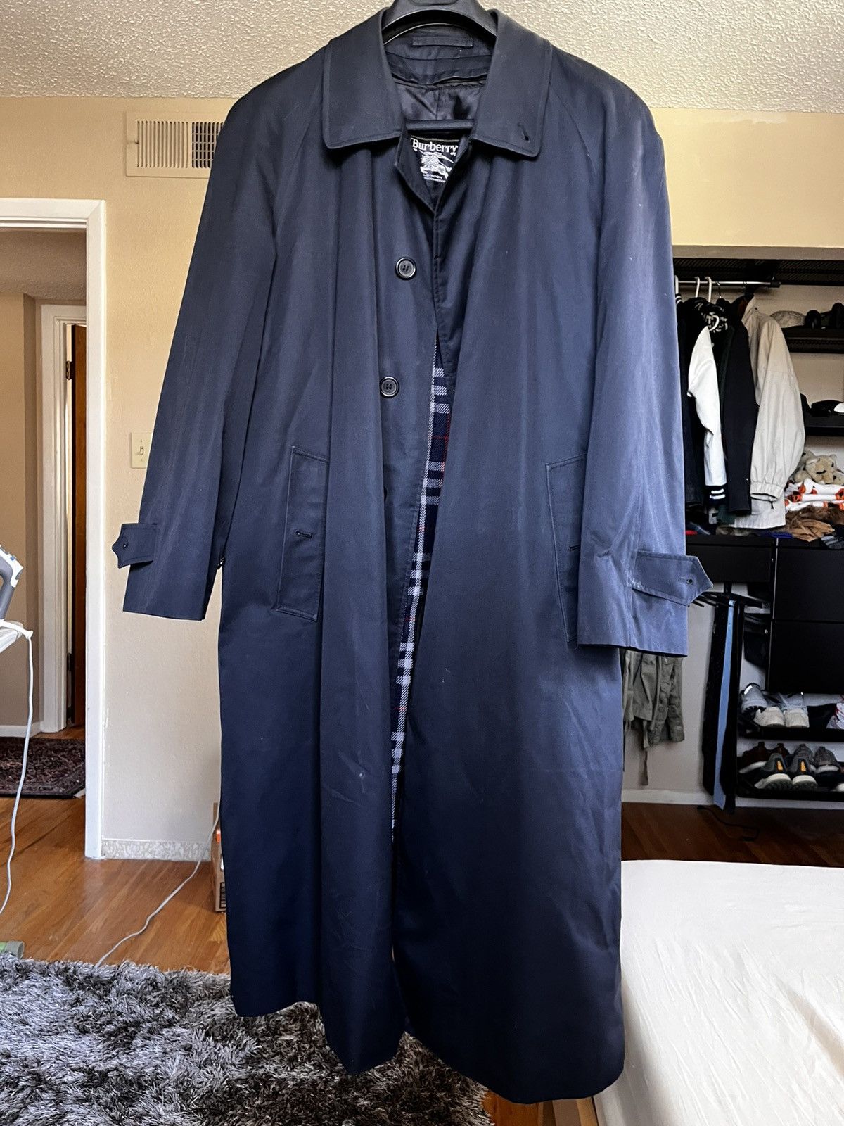 Burberry Burberry long trench/overcoat Size US L / EU 52-54 / 3 - 1 Thumbnail