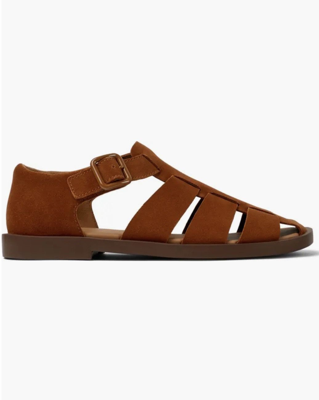Camper Camper Don Suede Fisherman Sandal Brown Size US 11 / EU 44 - 4 Thumbnail