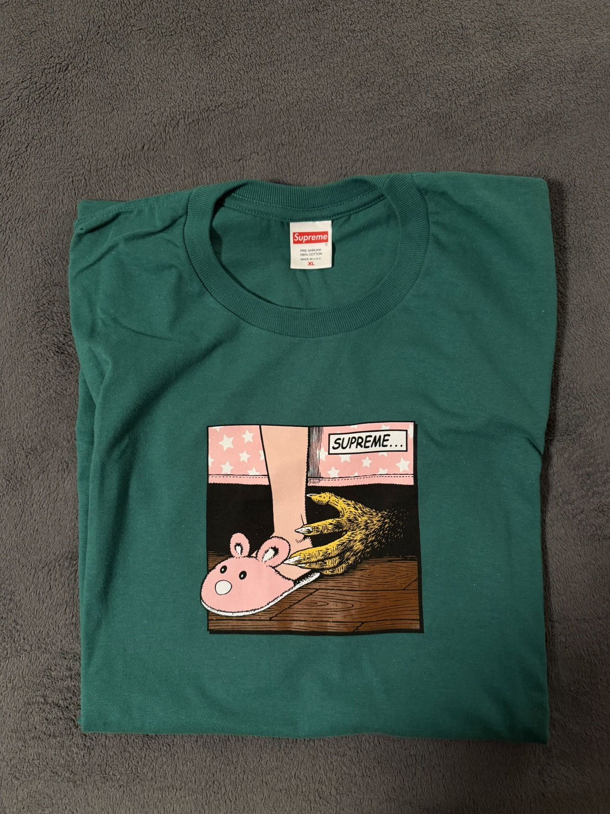 Supreme 🟢 Supreme Bed Tee – XL – NEW Size US XL / EU 56 / 4 - 3 Thumbnail