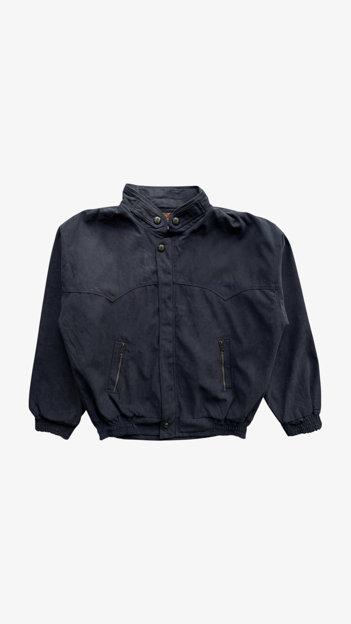 Guess Vintage 80s Men's Guess USA Navy Driving Jacket Size US M / EU 48-50 / 2 - 1 Thumbnail