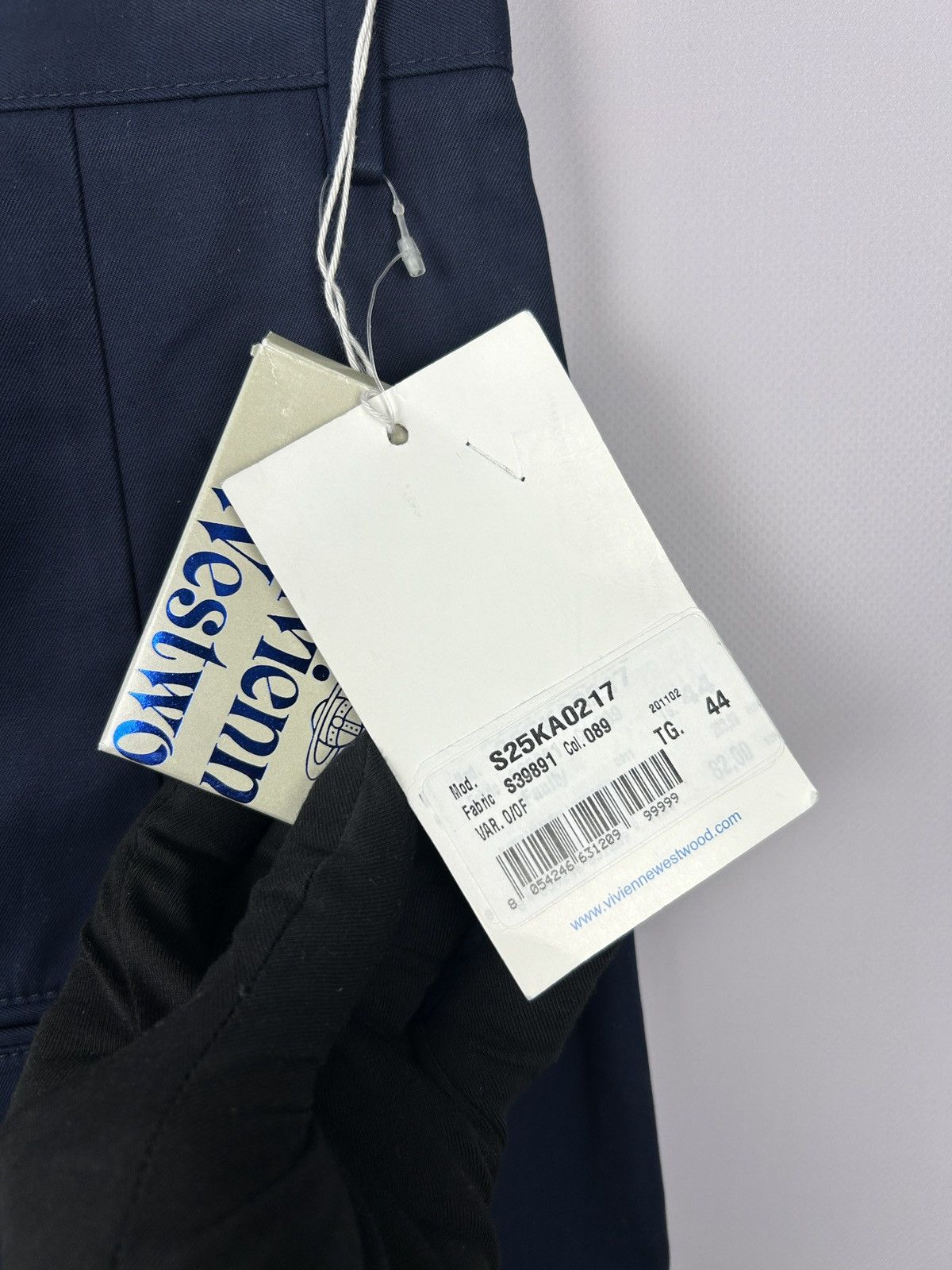 Vivienne Westwood Vivienne Westwood Navy Drop Crotch Chino Pants Trousers W30 Size US 30 / EU 46 - 7 Thumbnail