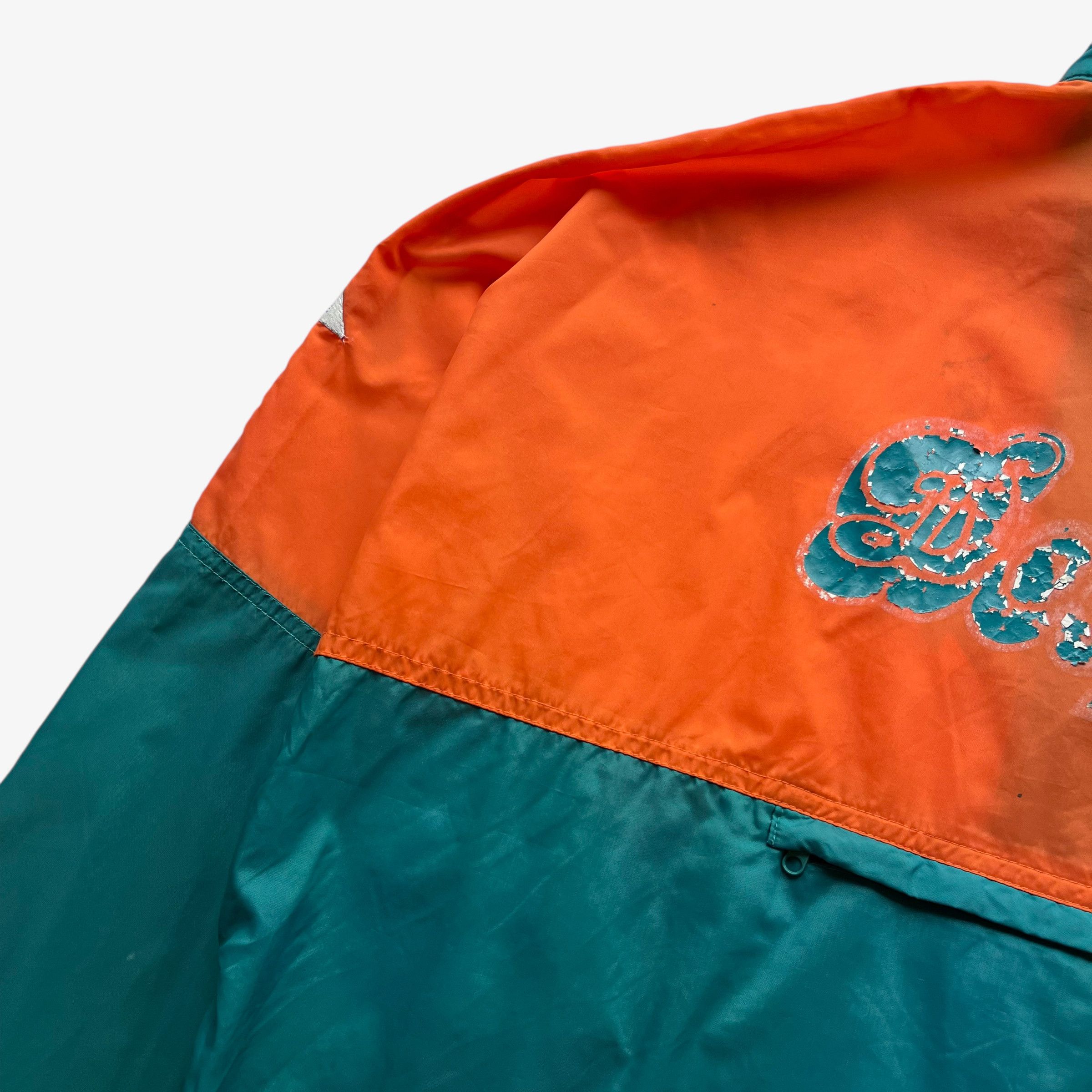 Apex One Vintage 90s Men's Apex One NFL Miami Dolphins Jacket Size US L / EU 52-54 / 3 - 8 Thumbnail