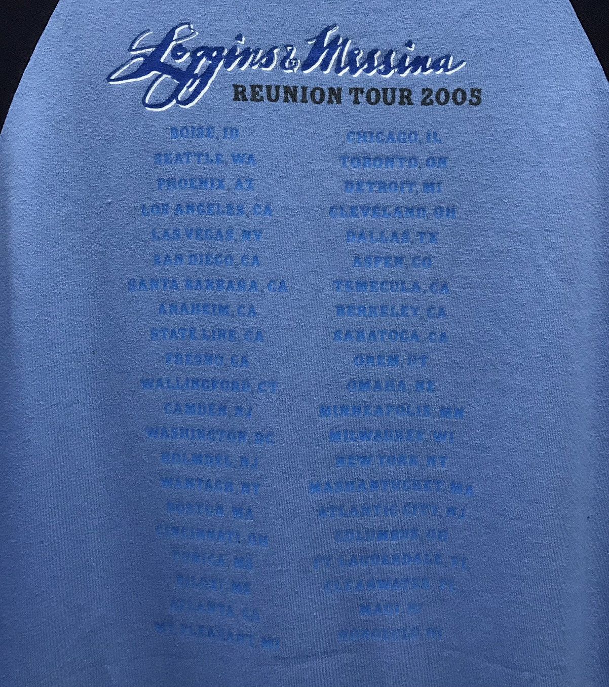 Anvil × Band Tees Vintage Loggins And Messina Reunion Tour 2005 Shirt Size US XL / EU 56 / 4 - 4 Thumbnail