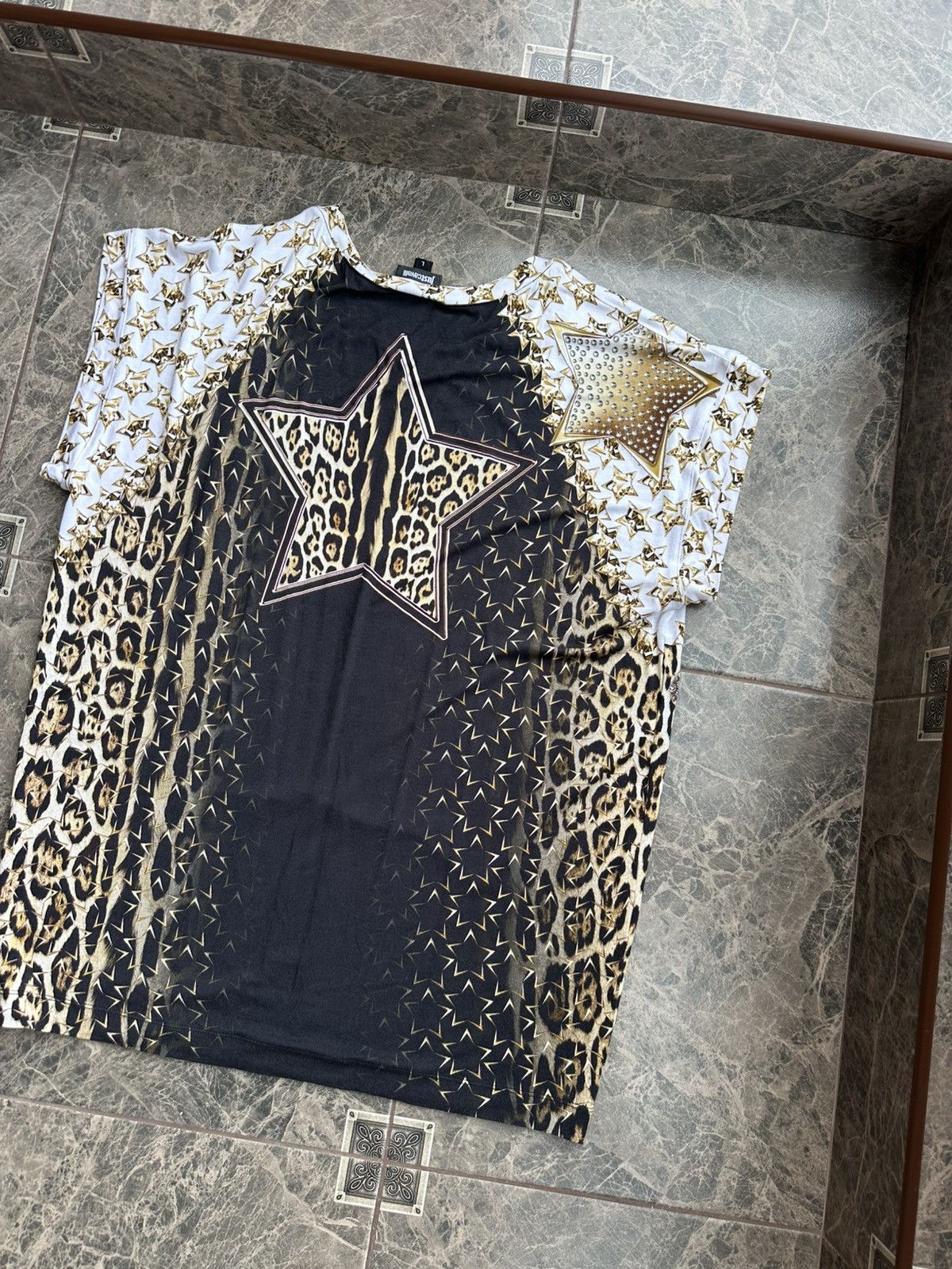 Just Cavalli Just Cavalli Woman Tunic Abstract Print Shirt Sz L Size L / US 10 / IT 46 - 11 Thumbnail