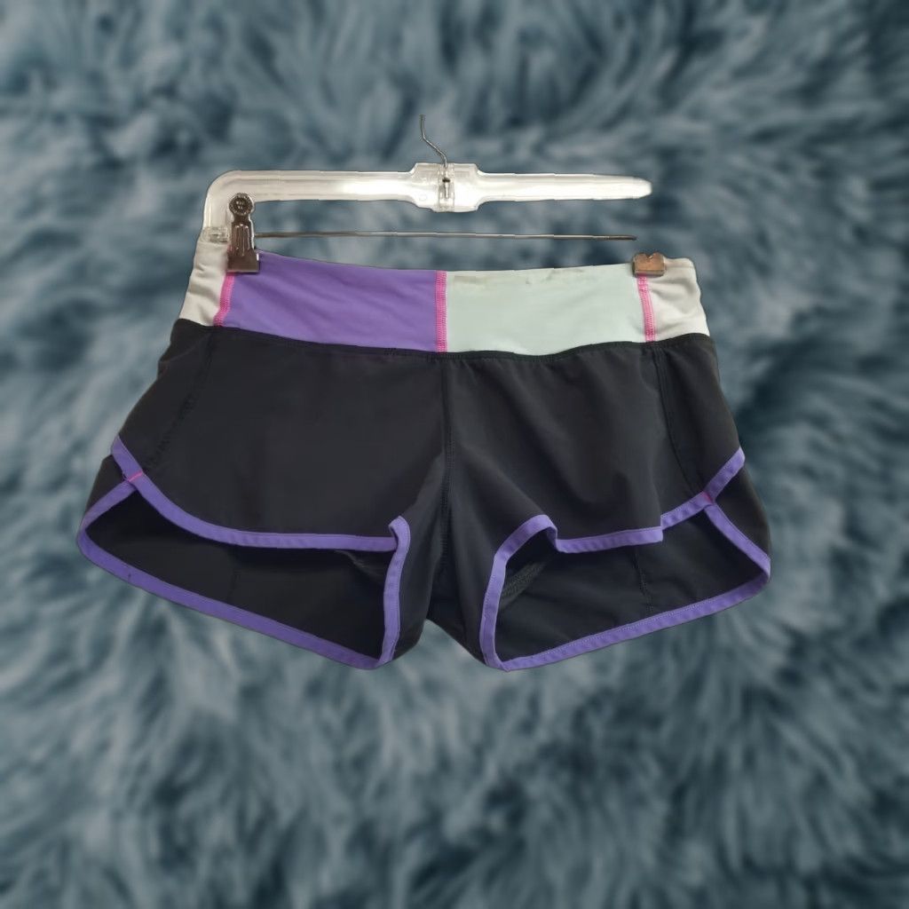 Lululemon Lululemon Black Size 4 Running Shorts Lined Women Activewear See All Pics Shorts Size 27" / US 4 / IT 40 - 1 Thumbnail