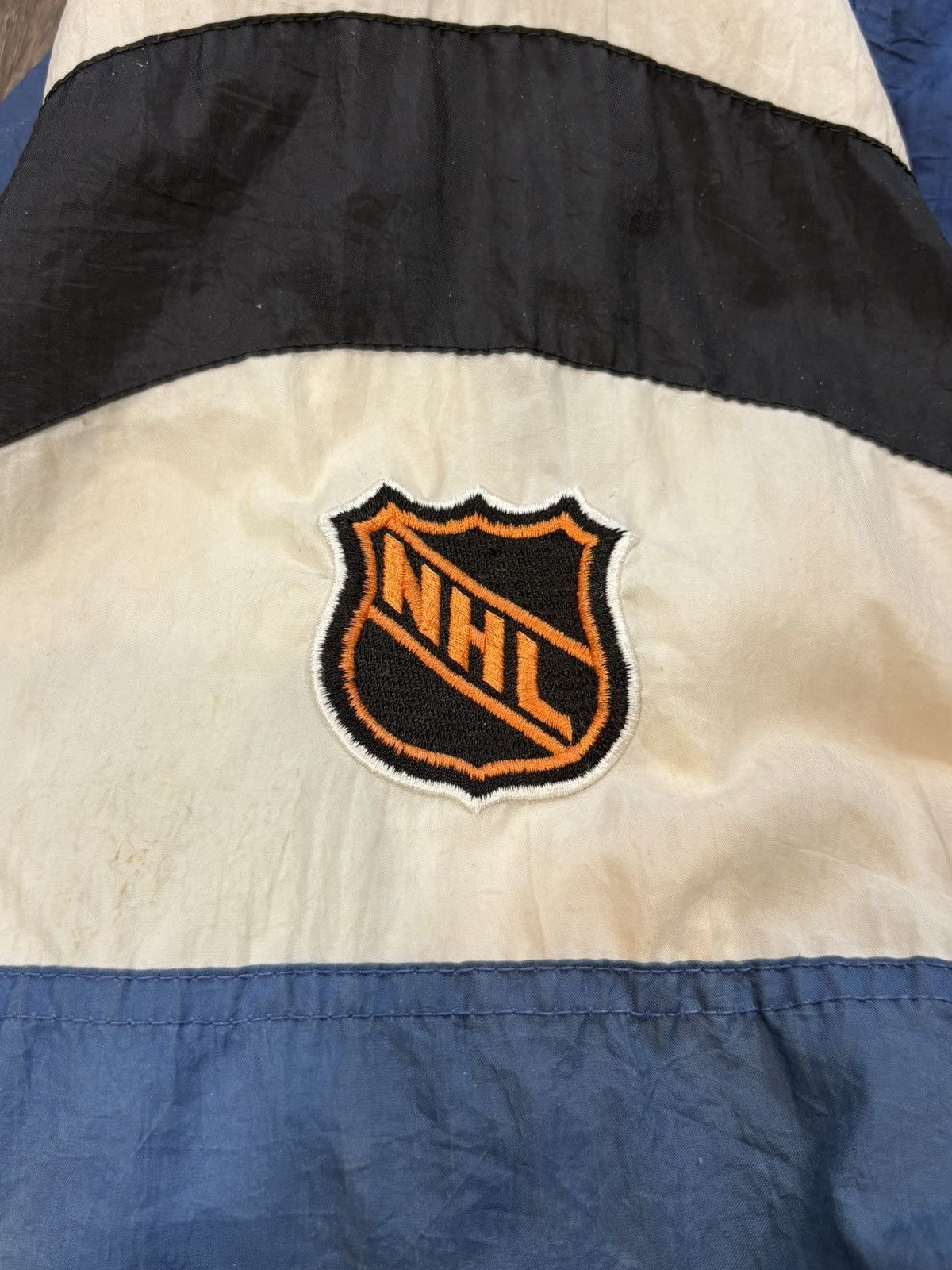 Starter NHL Toronto Maple Leafs 90s Starter Zip Up Windbreaker Size US XL / EU 56 / 4 - 7 Thumbnail