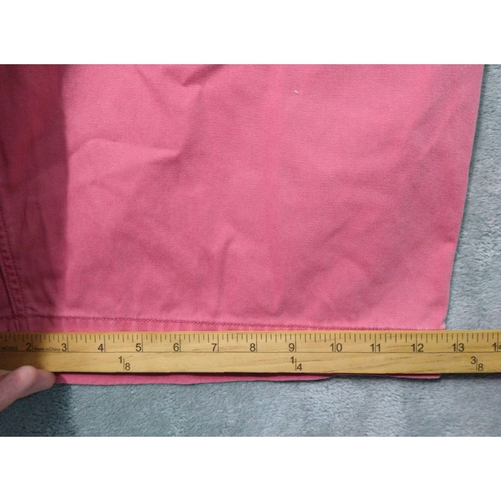 Polo Ralph Lauren Polo Ralph Lauren Shorts Men 36 Pink Relaxed Fit Flat Front Cotton Chino Preppy Size US M / EU 48-50 / 2 - 6 Thumbnail