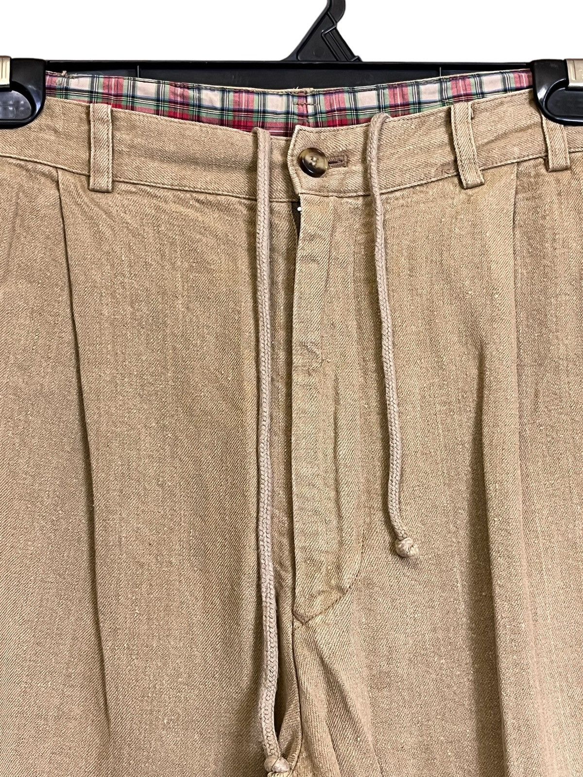 Japanese Brand SICK 90s VINTAGE PAPAS MANIERE DE HEMING BAGGY CASUAL PANTS Size US 31 - 4 Thumbnail