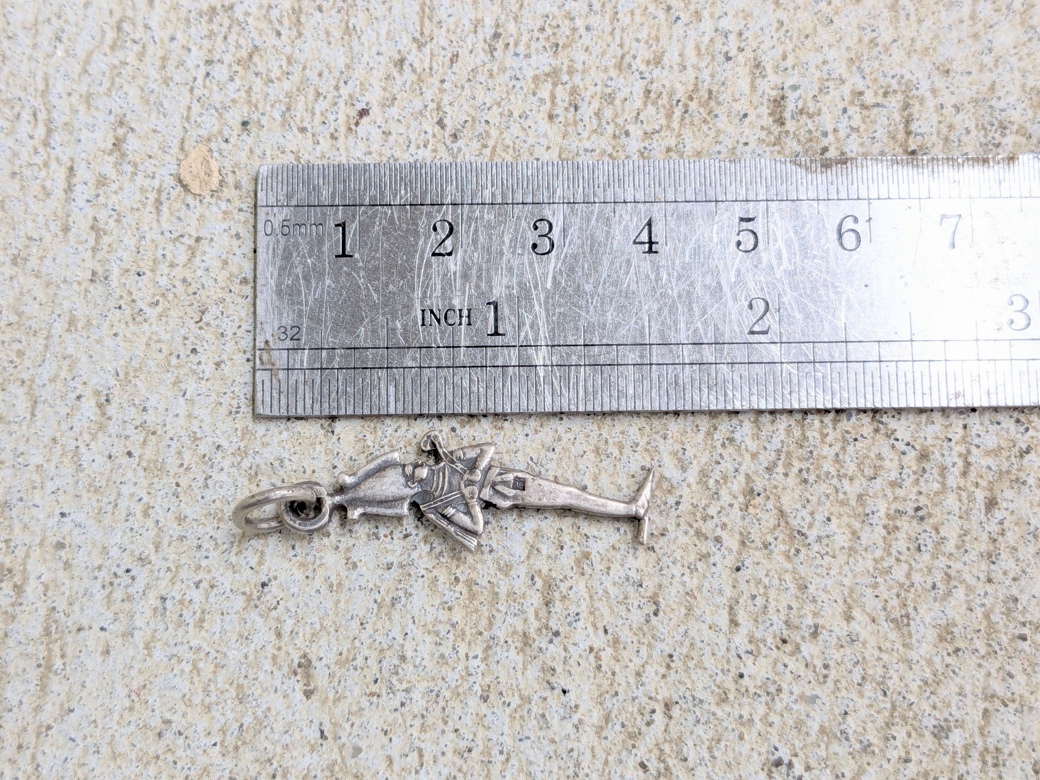 Jewelry × Vintage Vintage Sterling Silver Pendant Osiris Ancient Egypt Kemet Size ONE SIZE - 10 Thumbnail