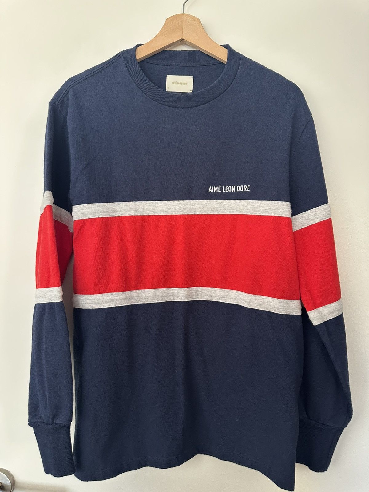Aime Leon Dore Aimé Leon Dore Multi Stripe Long Sleeve Tee Size US M / EU 48-50 / 2 - 2 Thumbnail