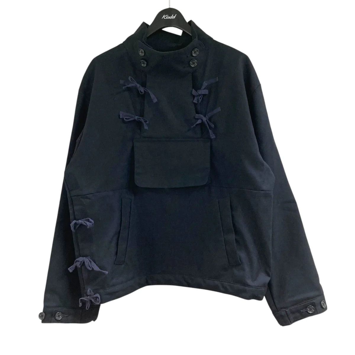 公三郎　KOZABURO UNLINED HOPSACK MONK JACKET UNLINED 公三郎　KOZABURO MONK JACKET HOPSACK