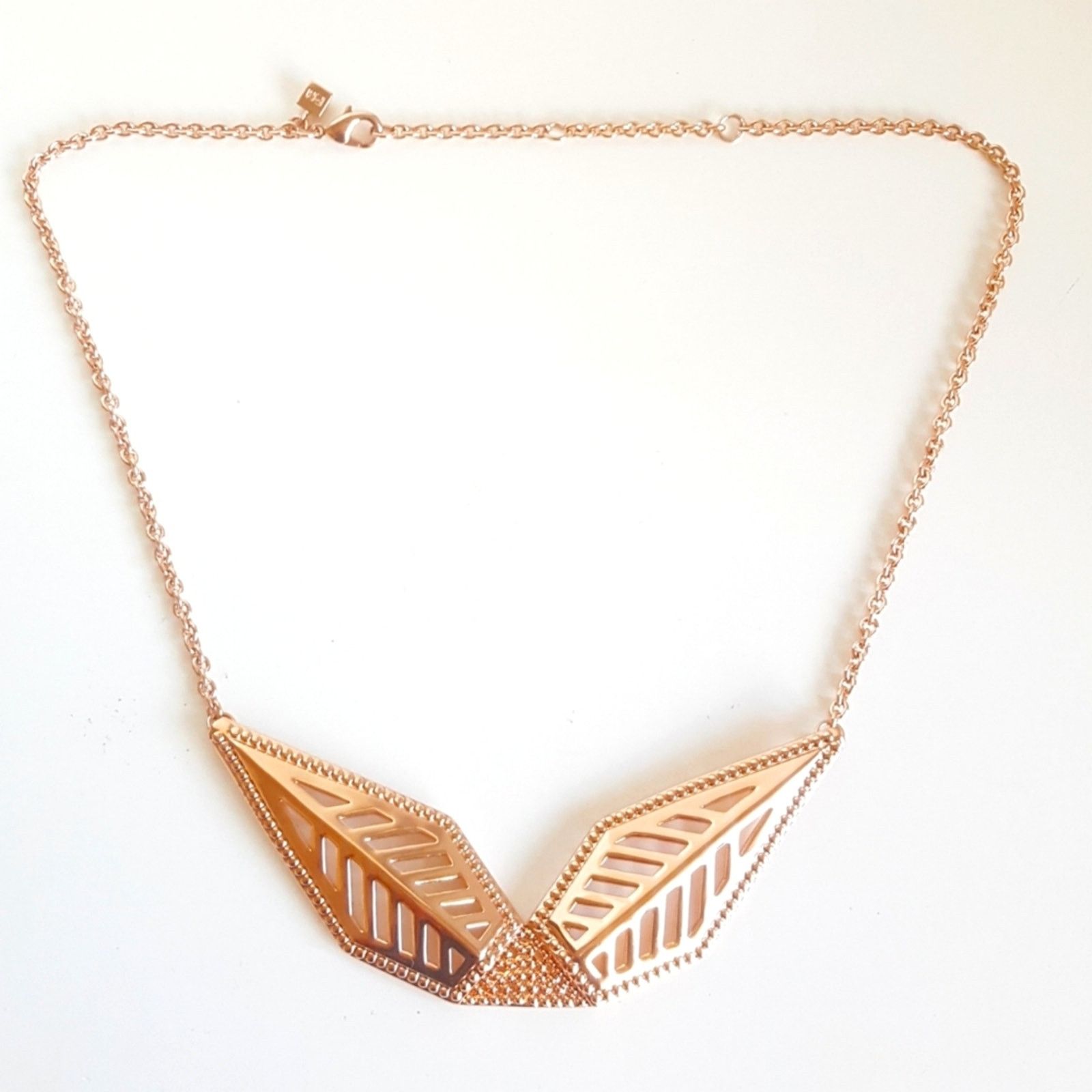 Rebecca Minkoff Rebecca Minkoff Rose Gold Pendant Necklace 💕 Like NEW Size ONE SIZE - 1 Thumbnail