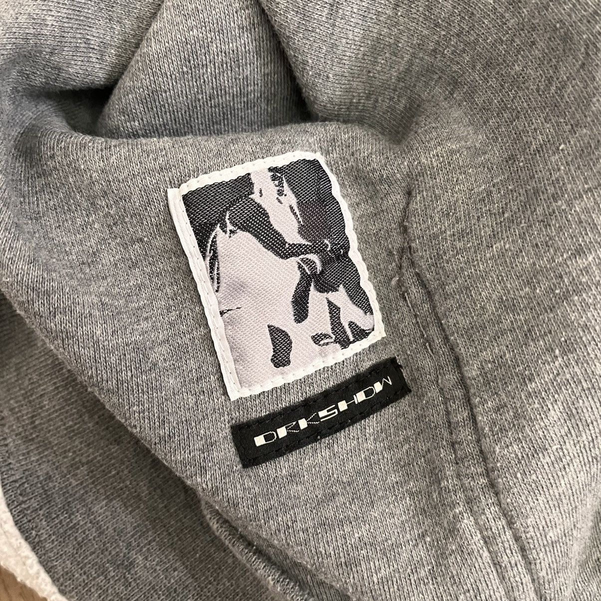 Rick Owens Rick Owens Drkshdw Granbury Hoodie In Melange Size S / US 4 / IT 40 - 2 Thumbnail
