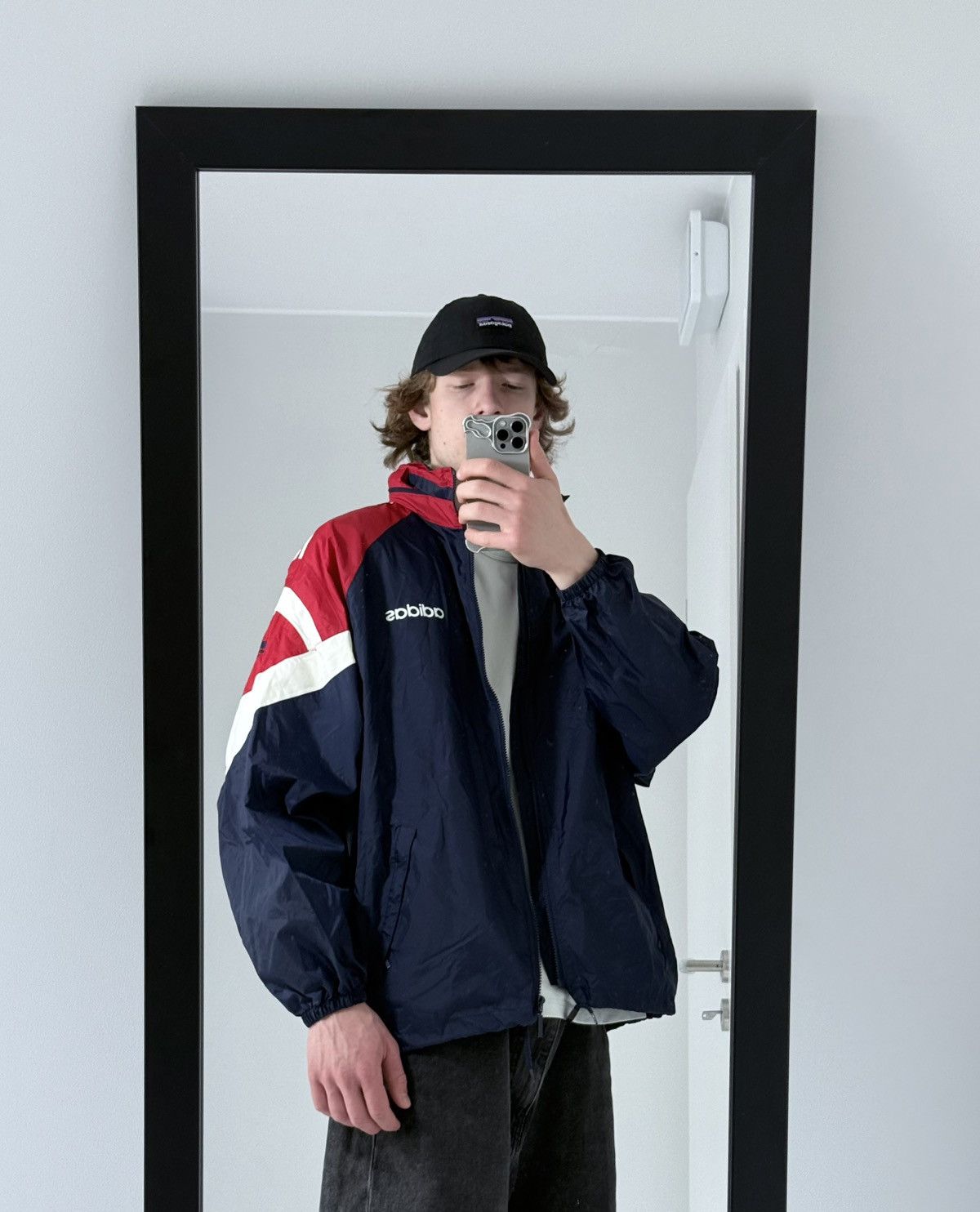 Adidas Vintage Adidas 90s Y2K streetwear nylon windbreaker jacket Size US XL / EU 56 / 4 - 2 Thumbnail
