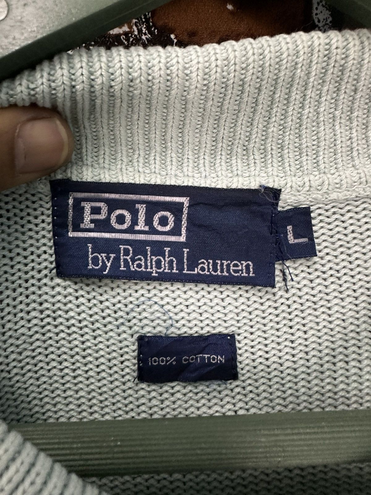 Polo Ralph Lauren Vtg Polo Ralph Lauren Knitwear A974 Size US L / EU 52-54 / 3 - 9 Thumbnail