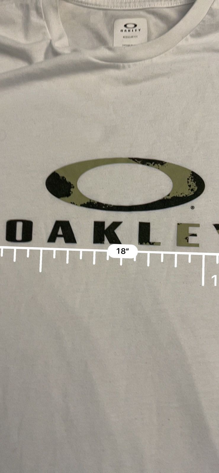 Oakley Classic Oakley camo logo white tee Size US M / EU 48-50 / 2 - 4 Thumbnail