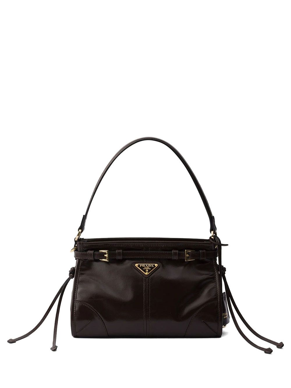 Prada Bonnie Small Leather Handbag, Women's