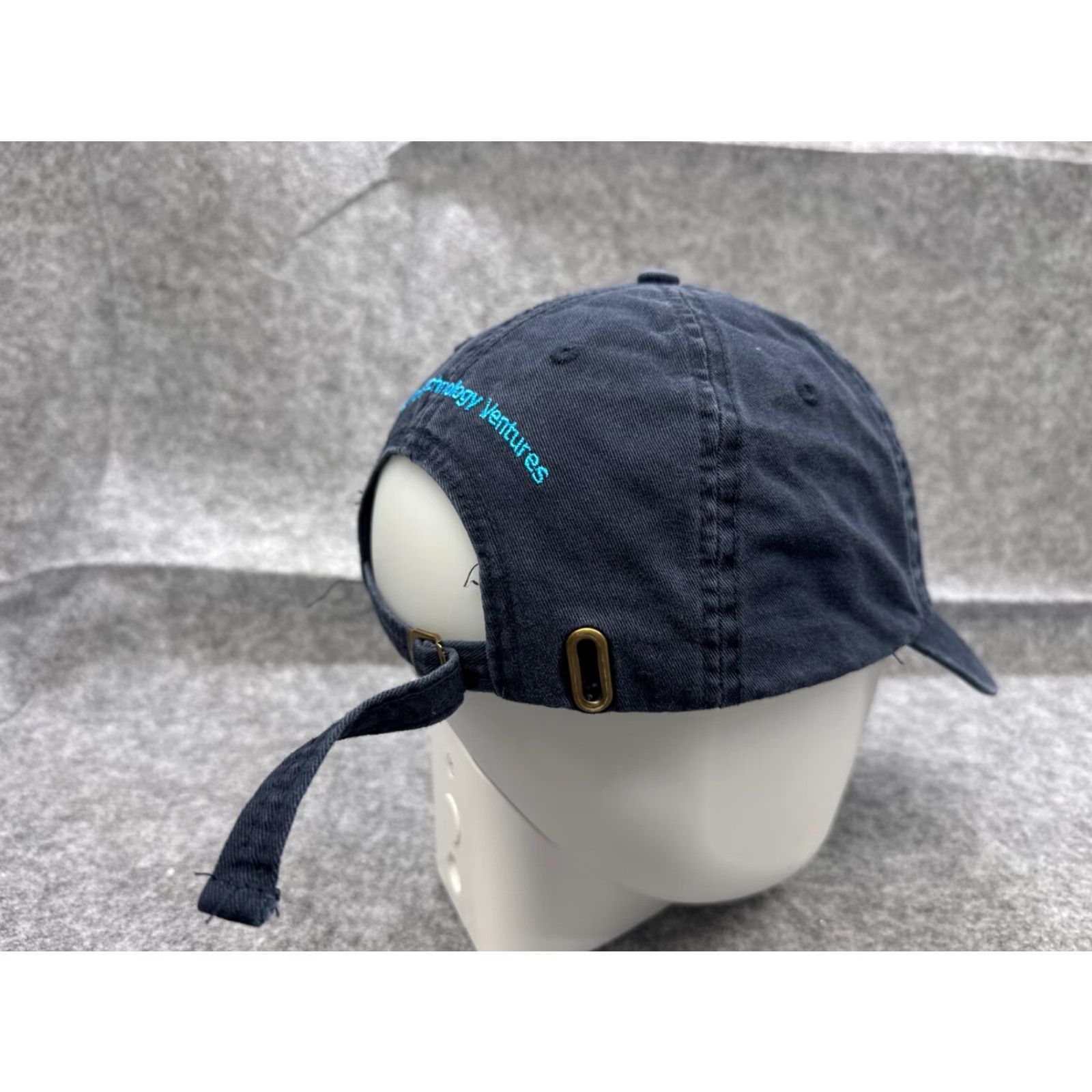 IDEA Ideal Chevron Hat Cap Snap Back One Size Blue Cotton Twill Baseball Cap Logo Adjustable Men Casual Everyday Standards Size ONE SIZE - 6 Thumbnail