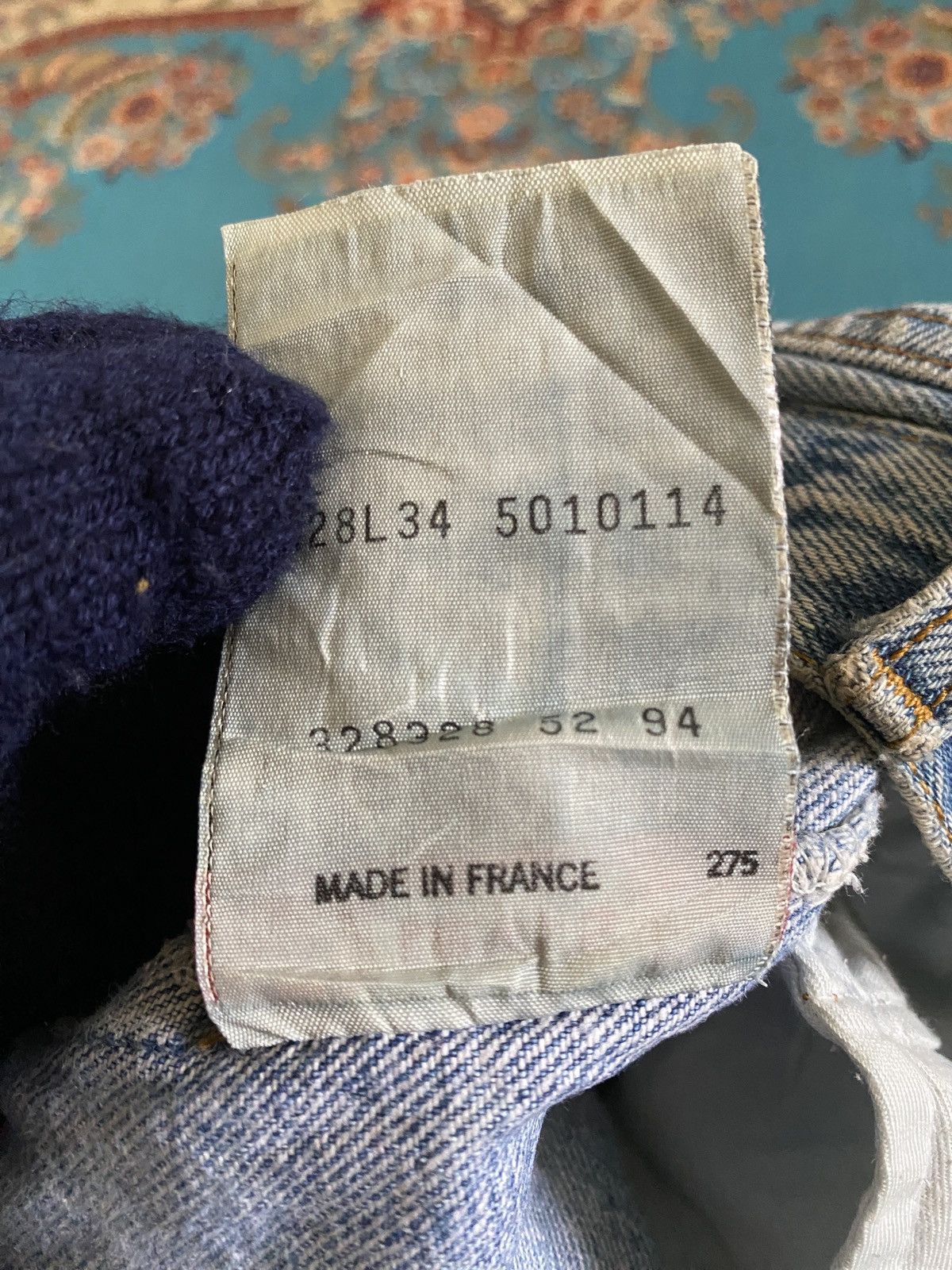 Levi's Vintage 90s Levi’s 501 Distressed Denim Size US 26 / EU 42 - 18 Thumbnail