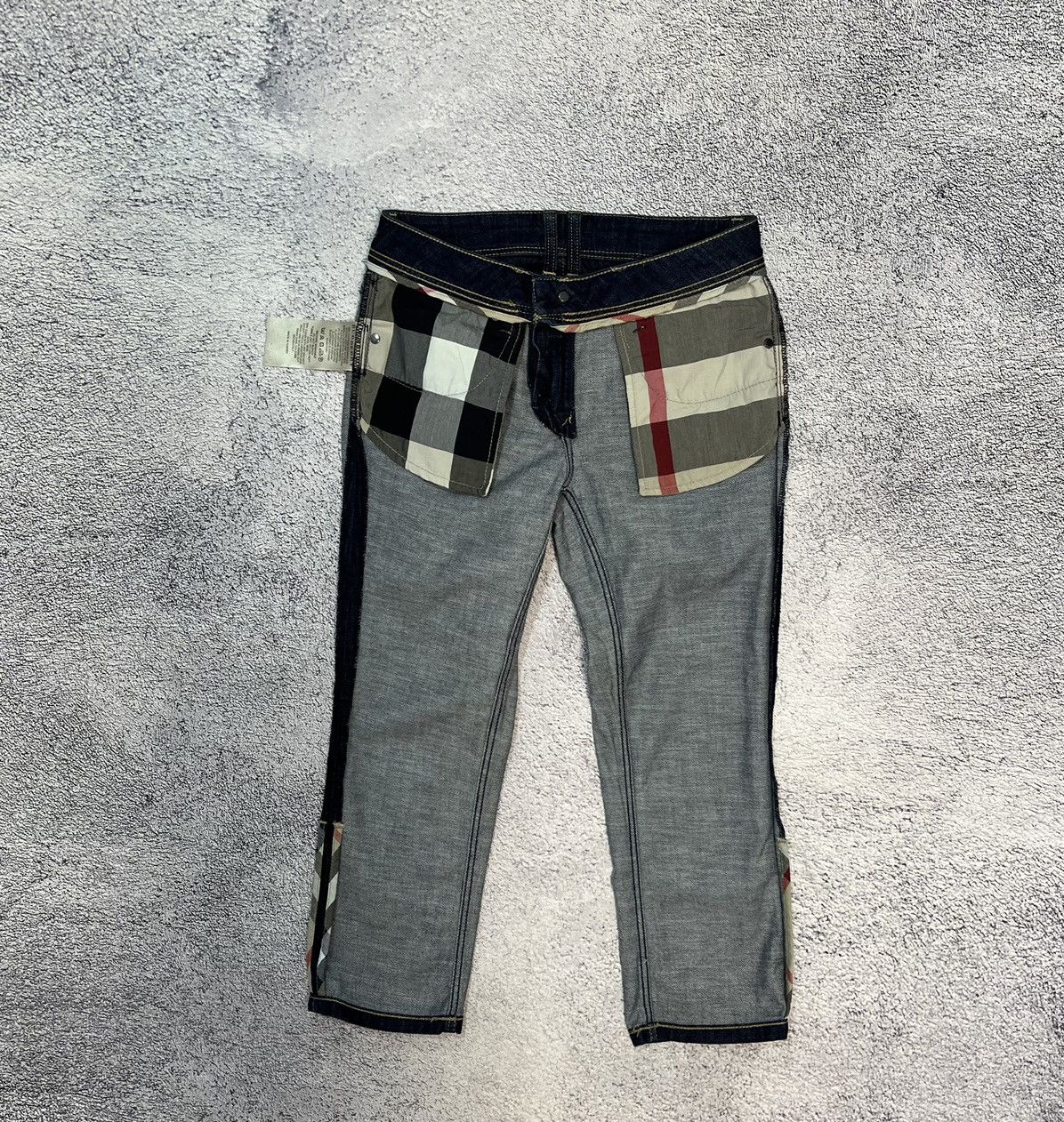 Burberry Burberry Brit Kids Boys Jeans Denim Skinny Leg 26w Size US 26 / EU 42 - 7 Thumbnail