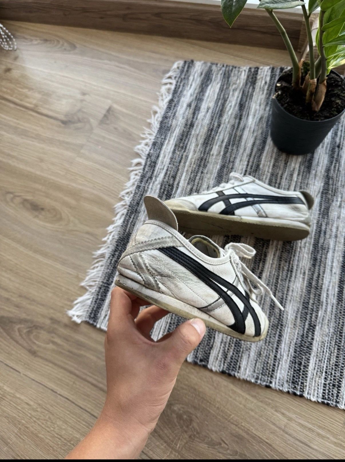 Asics Asics Onitsuka Tiger Vintage Leather White sneaker shoes Size US 7 / IT 37 - 3 Thumbnail