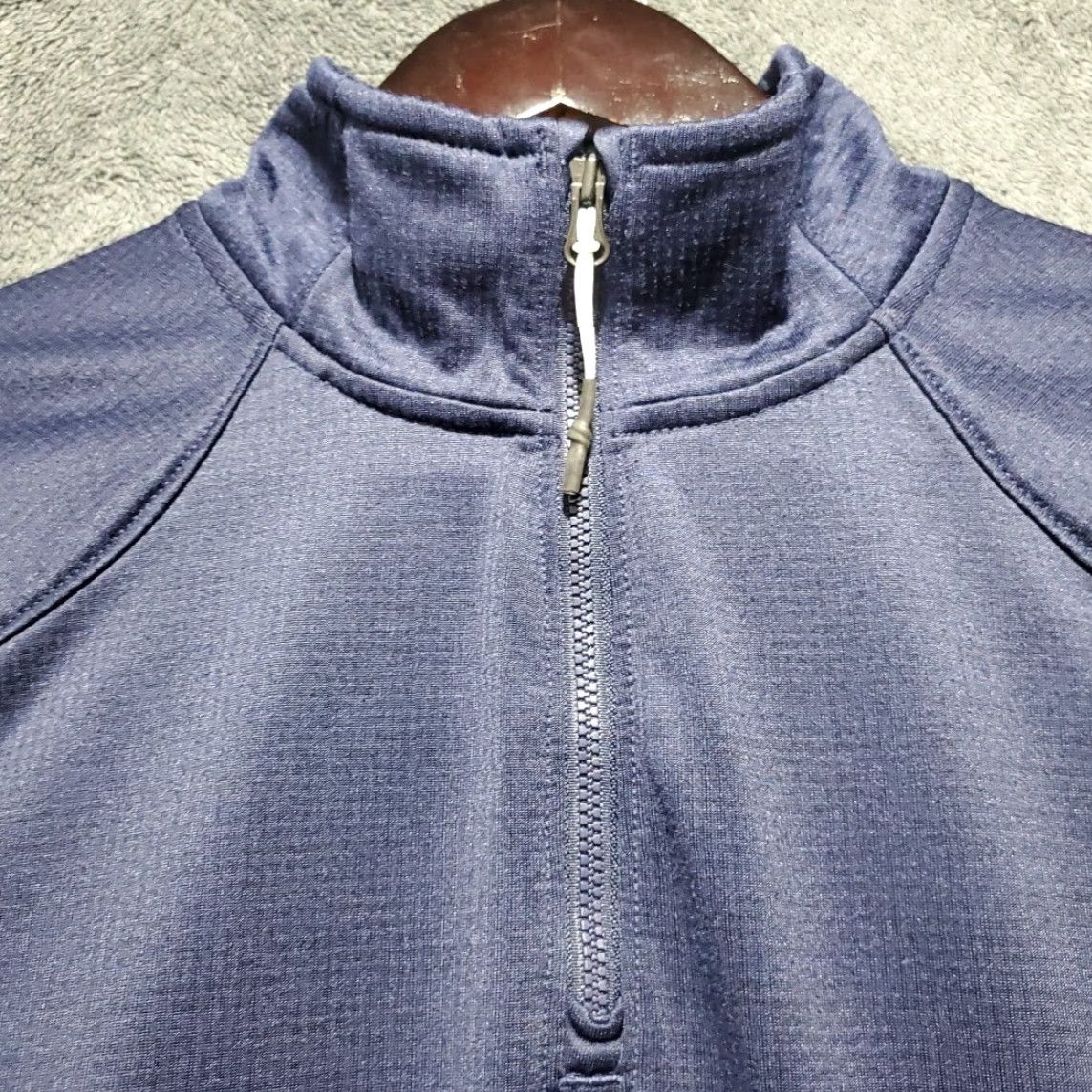 Under Armour Under Armour ColdGear Reactor Jacket Mens M Navy Blue 1/4 Zip Fitted Mid-Length Solid Logo Size US M / EU 48-50 / 2 - 7 Thumbnail