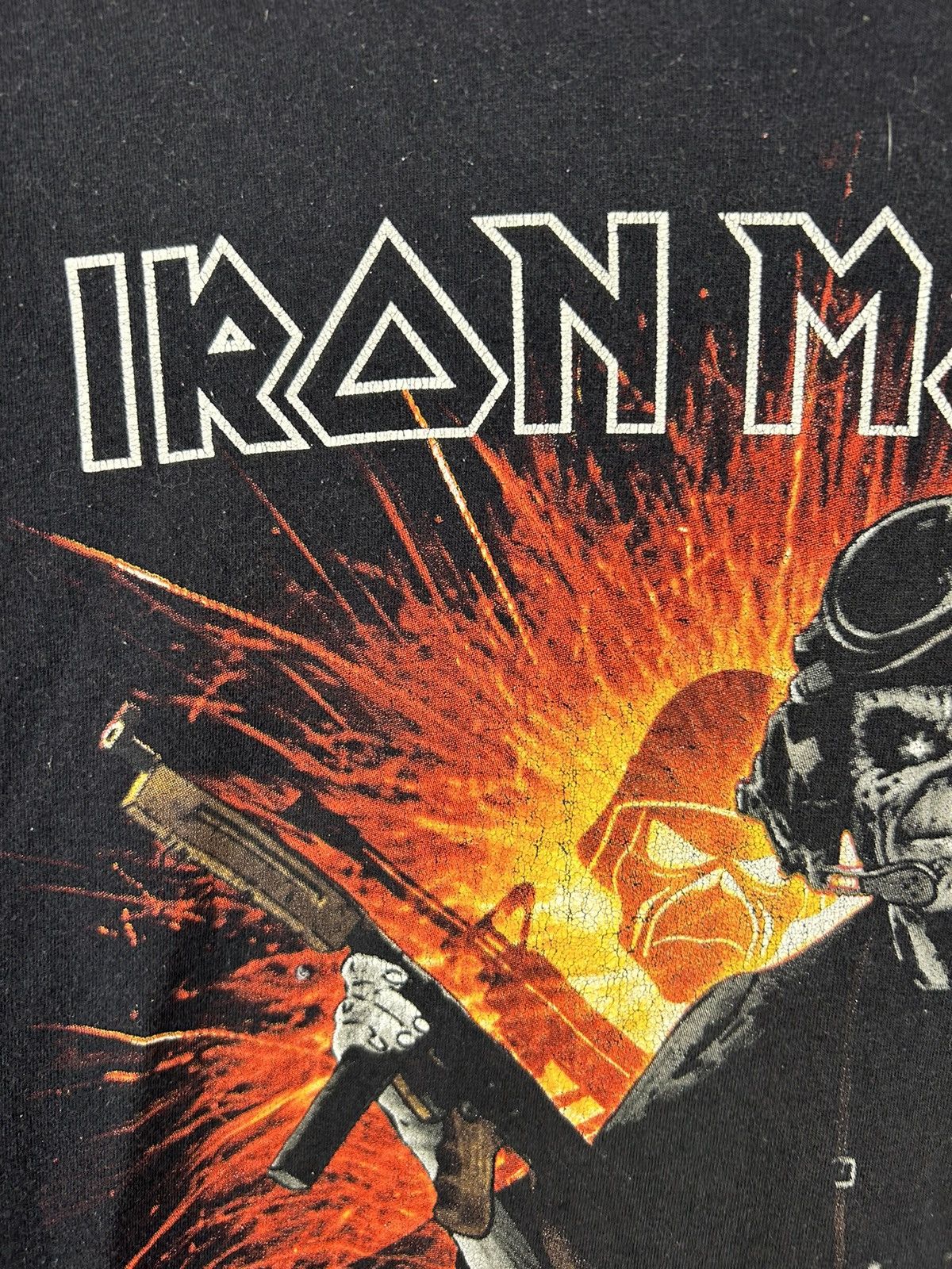 Vintage Vintage 00s Iron Maiden A Matter Of Life and Death 2006 Tee Size US XL / EU 56 / 4 - 6 Thumbnail