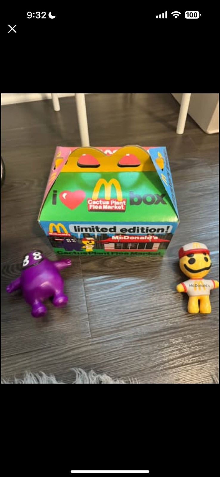 Cactus Plant Flea Market × Travis Scott Cactus Plant Flea Market x Mcdonald’s Box & Toys Size ONE SIZE - 1 Thumbnail
