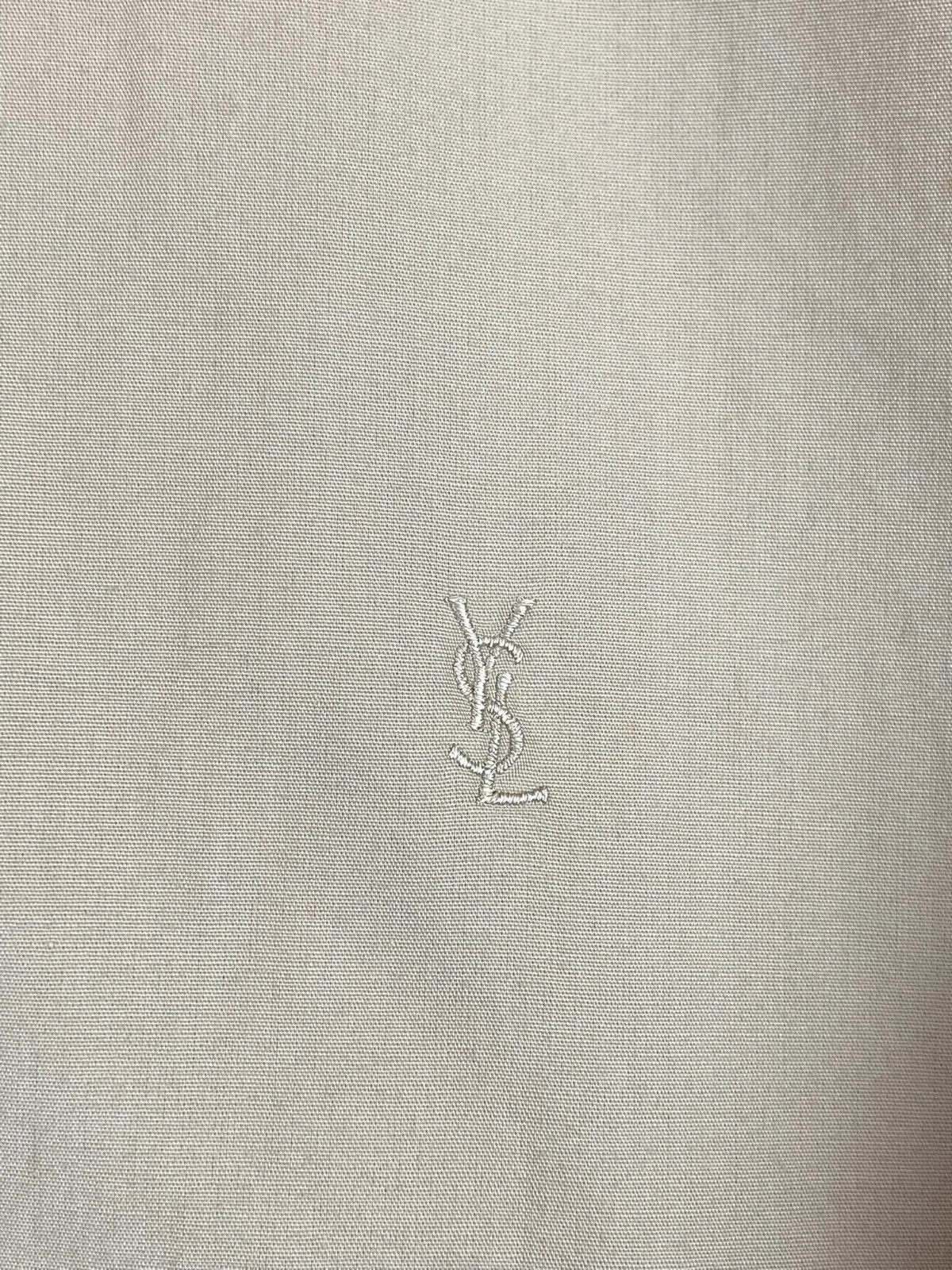Yves Saint Laurent Yves Saint Laurent YSL beige shirt vintage designer Size US XL / EU 56 / 4 - 2 Thumbnail