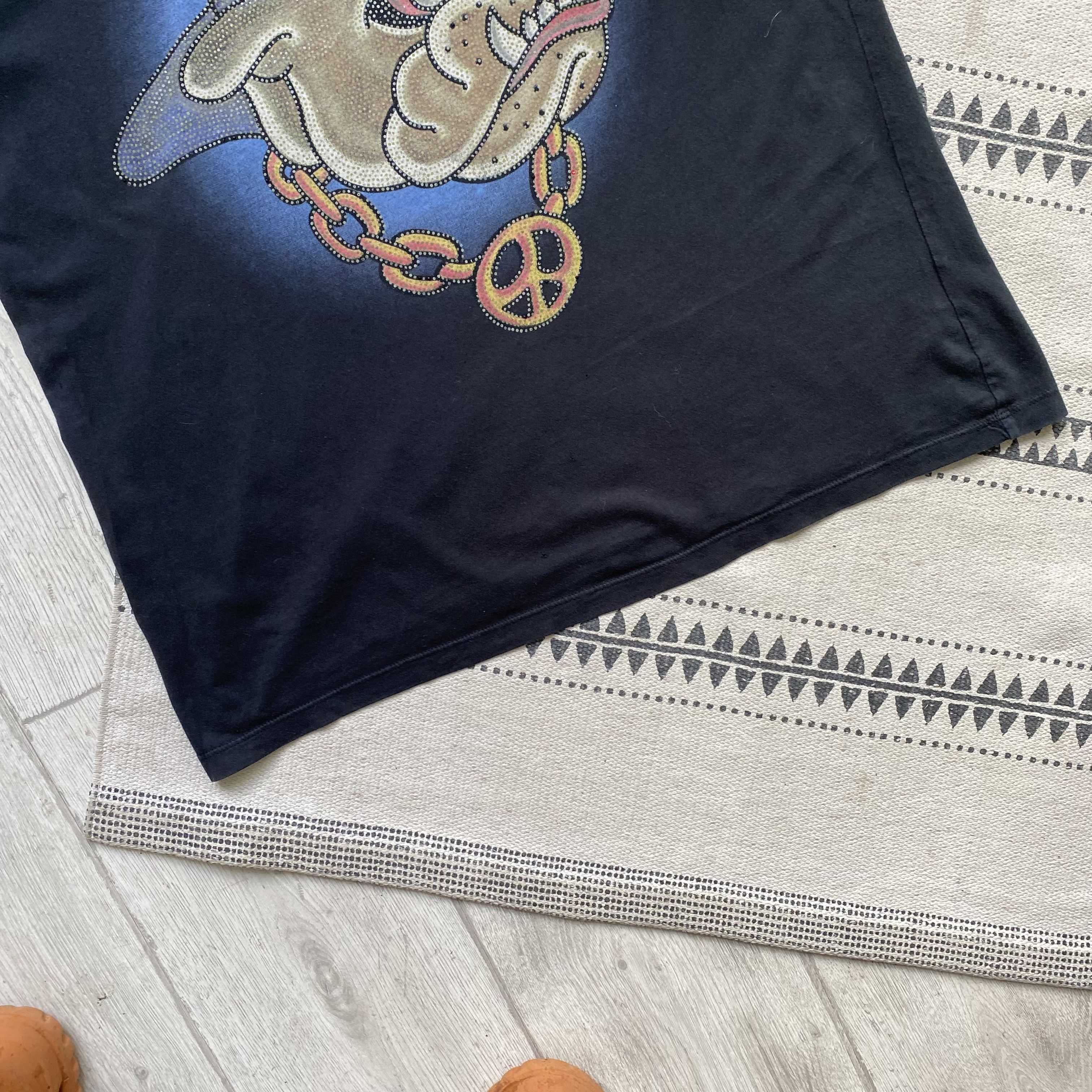 Ed Hardy Vintage Trashed ЕD Hardy tee Y2K Christian Audigier Size US M / EU 48-50 / 2 - 3 Thumbnail