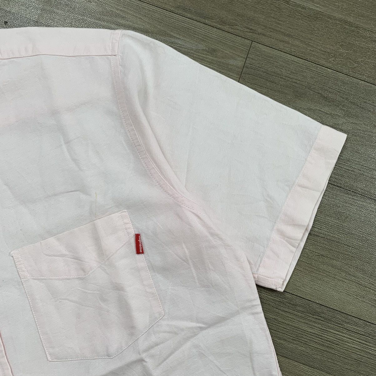 Supreme Supreme Button Down Pink Shirt Size US M / EU 48-50 / 2 - 4 Thumbnail