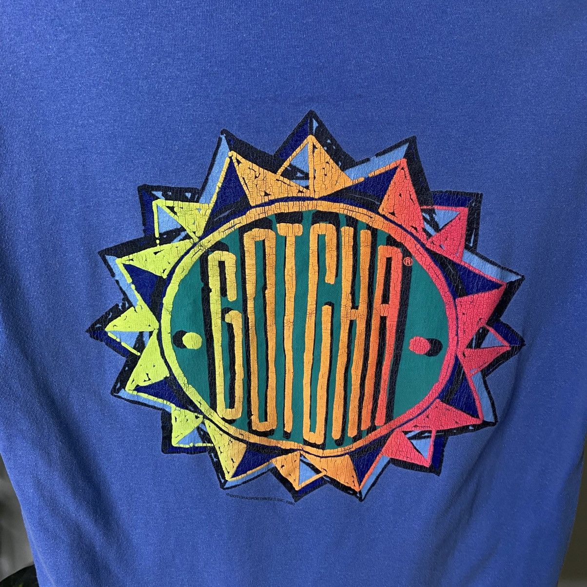 Gotcha Vintage 1990s Gotcha Surf T Shirt Size US M / EU 48-50 / 2 - 2 Thumbnail