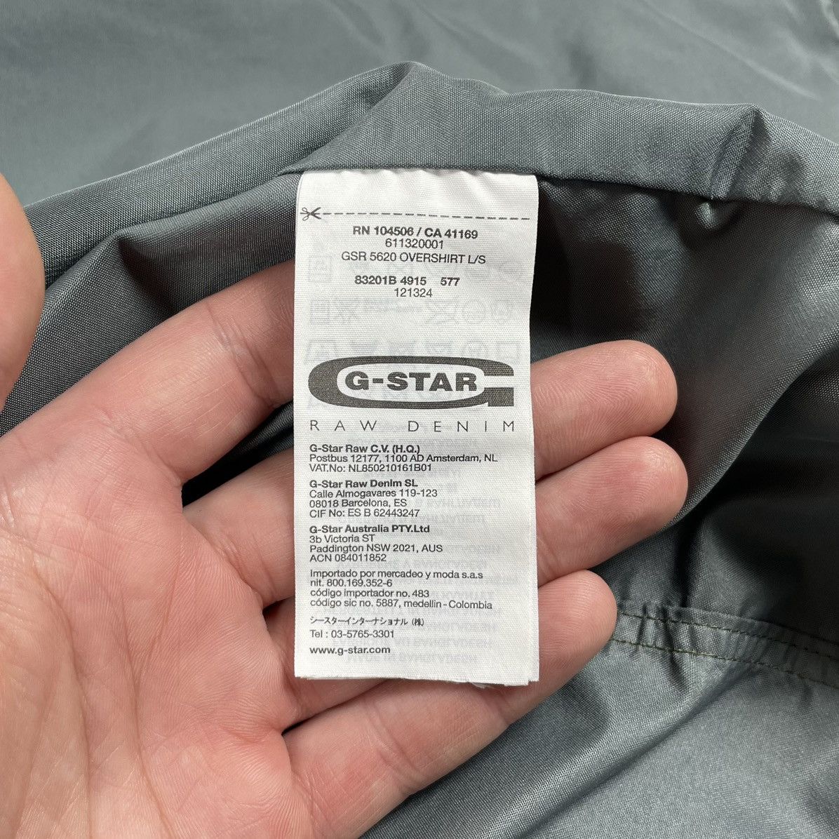 G-Star G-Star Raw Nylon Light Jacket Size US L / EU 52-54 / 3 - 8 Thumbnail