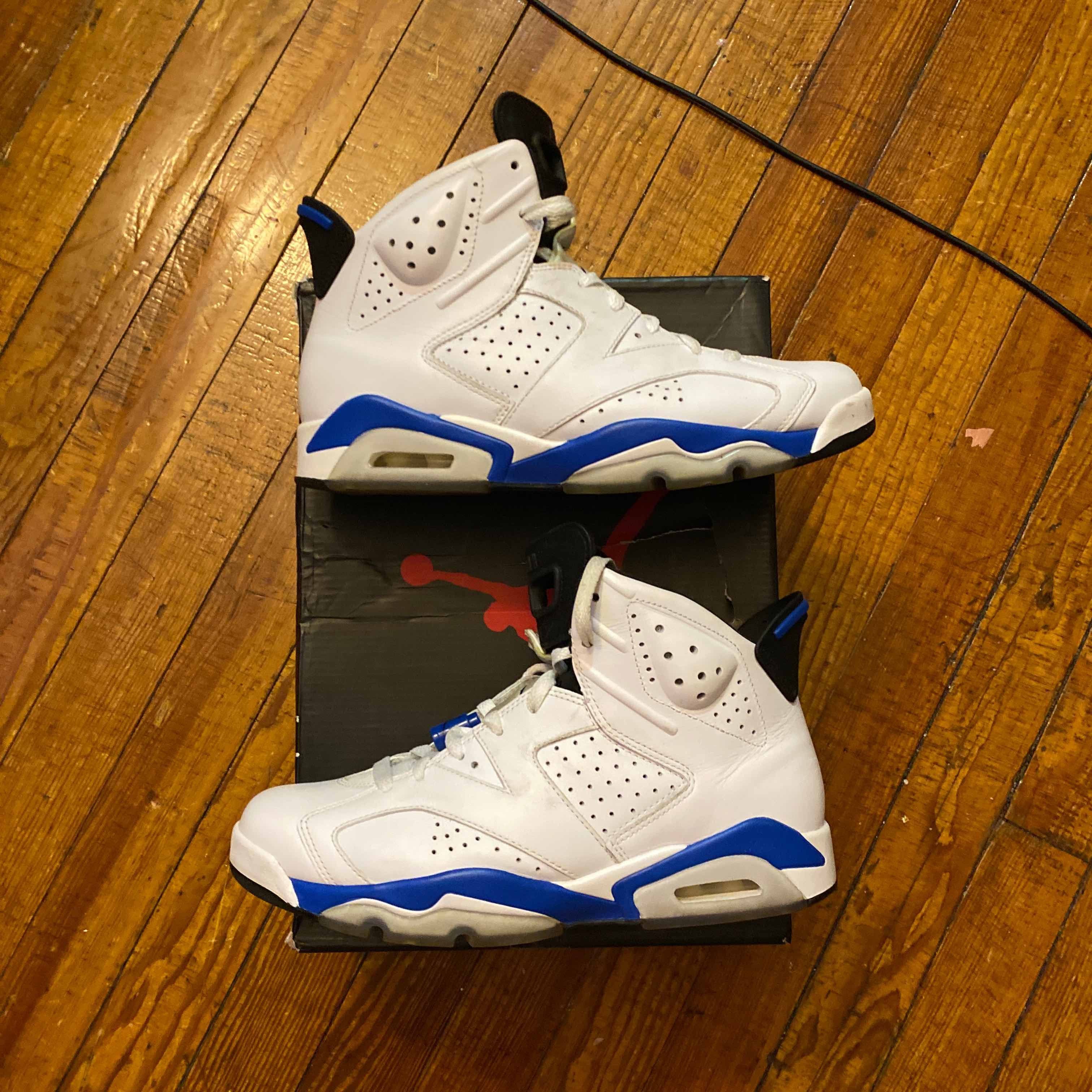 Air Jordan 6 Retro Sport Blue 2014