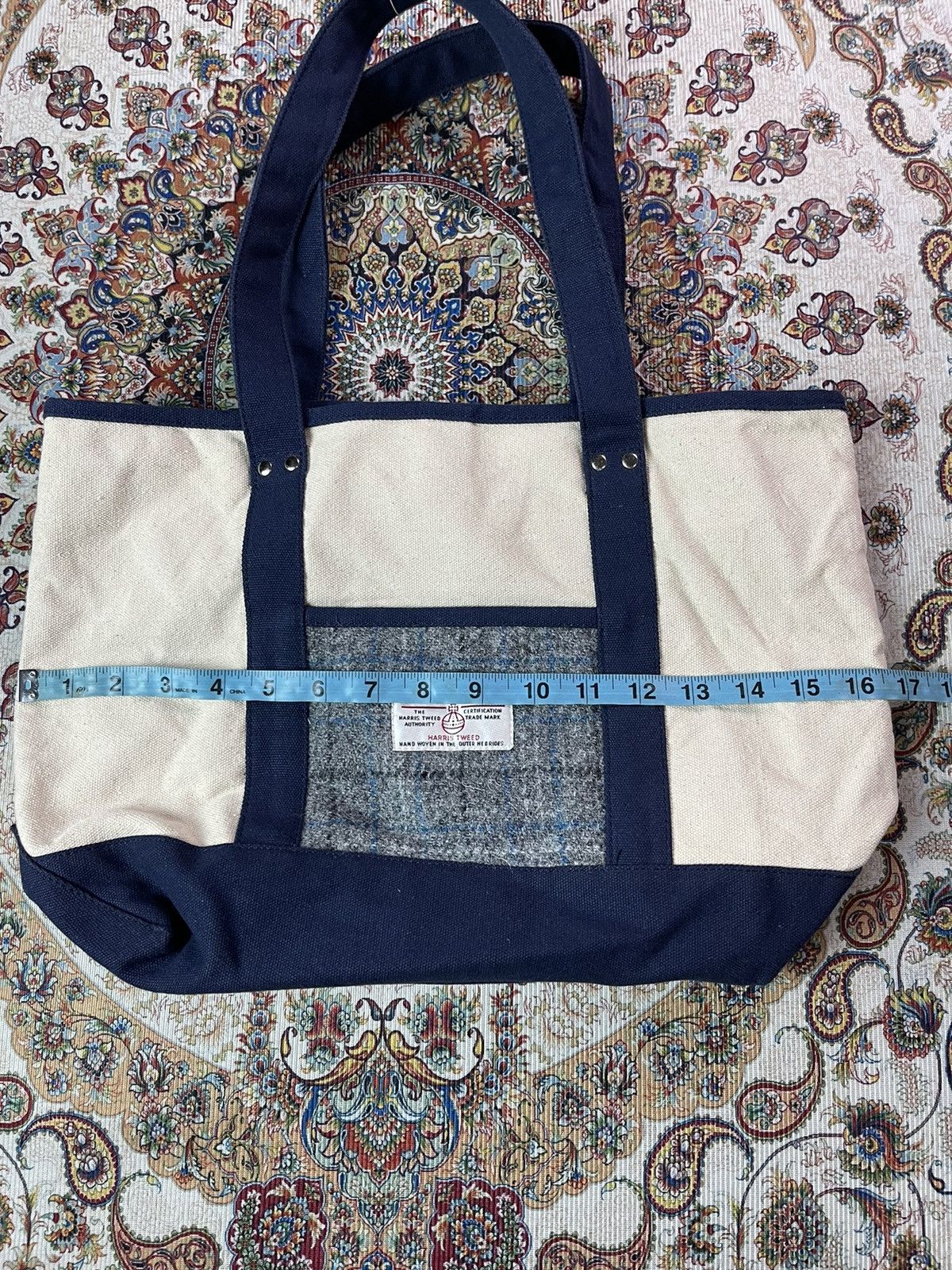 Harris Tweed Harris Tweed mini tote bag📸 Size ONE SIZE - 4 Thumbnail