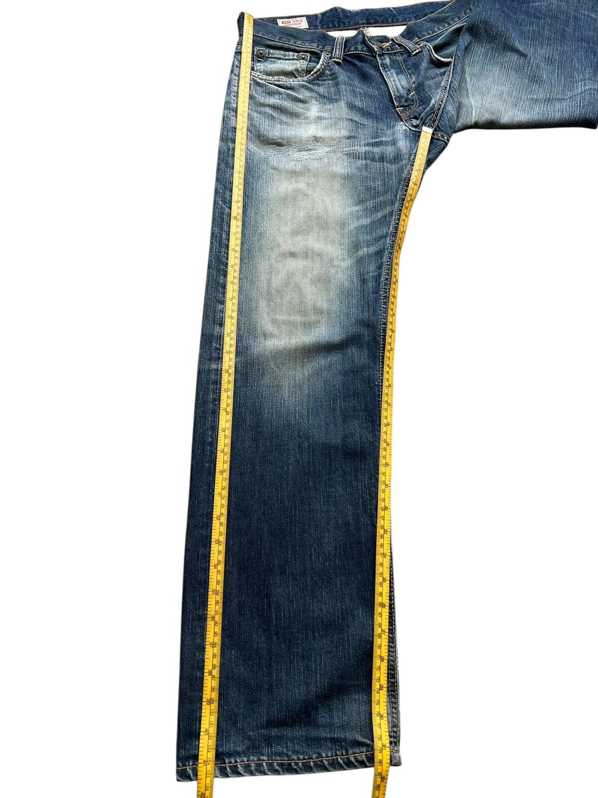Edwin Vintage Edwin Distressed Denim Jeans 33x31 Size 33" - 12 Thumbnail
