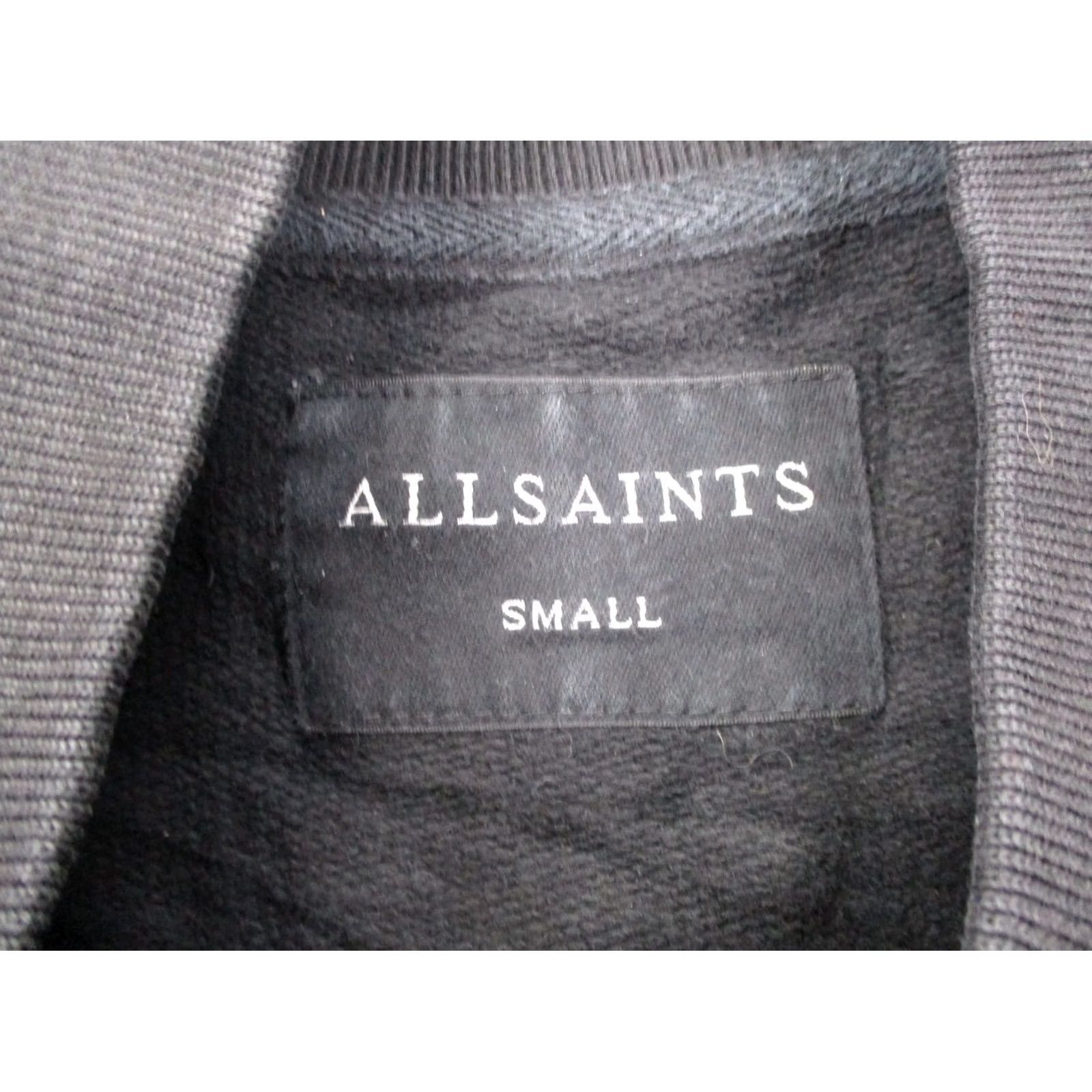 Allsaints AllSaints Jacket Mens S Black Lightweight Windbreaker Logo Zip Pockets City Casual Outdoors Size US S / EU 44-46 / 1 - 7 Thumbnail