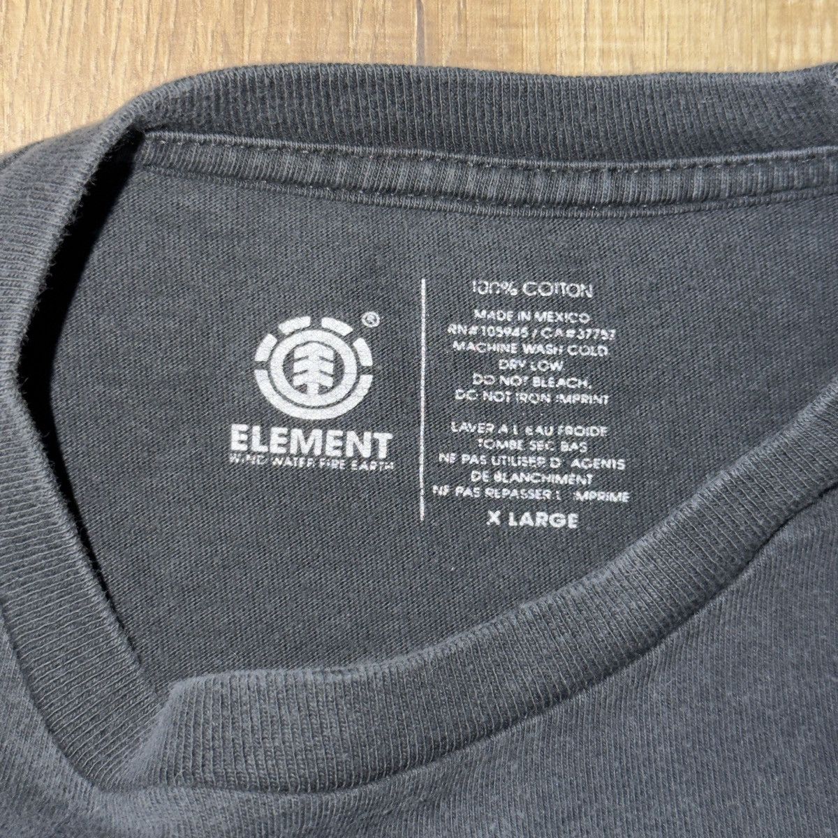 Element Vintage Element Y2K Skateboards Vertical Logo Long Sleeve Size US XL / EU 56 / 4 - 3 Thumbnail
