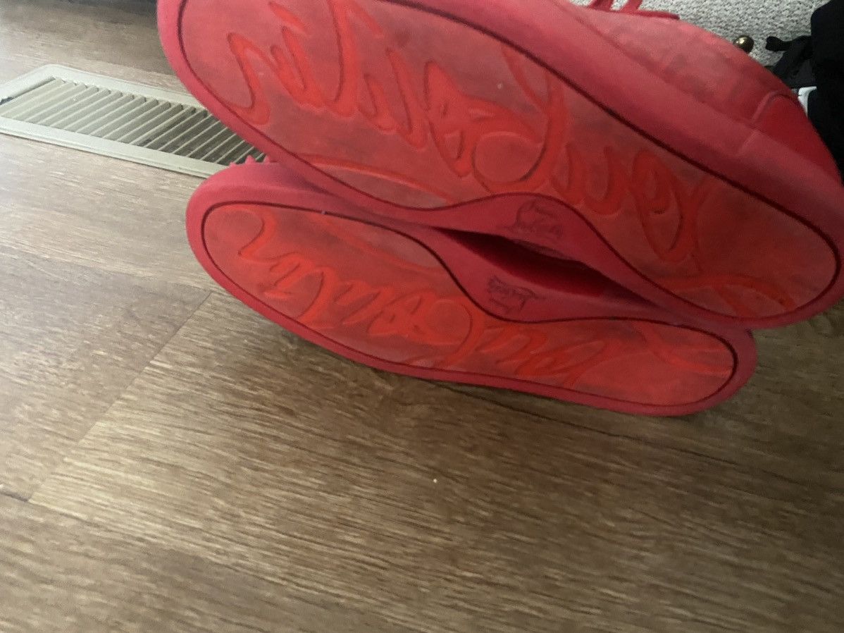 Christian Louboutin Christian Louboutin Louis junior spikes orlato red cl Size US 9 / EU 42 - 10 Thumbnail