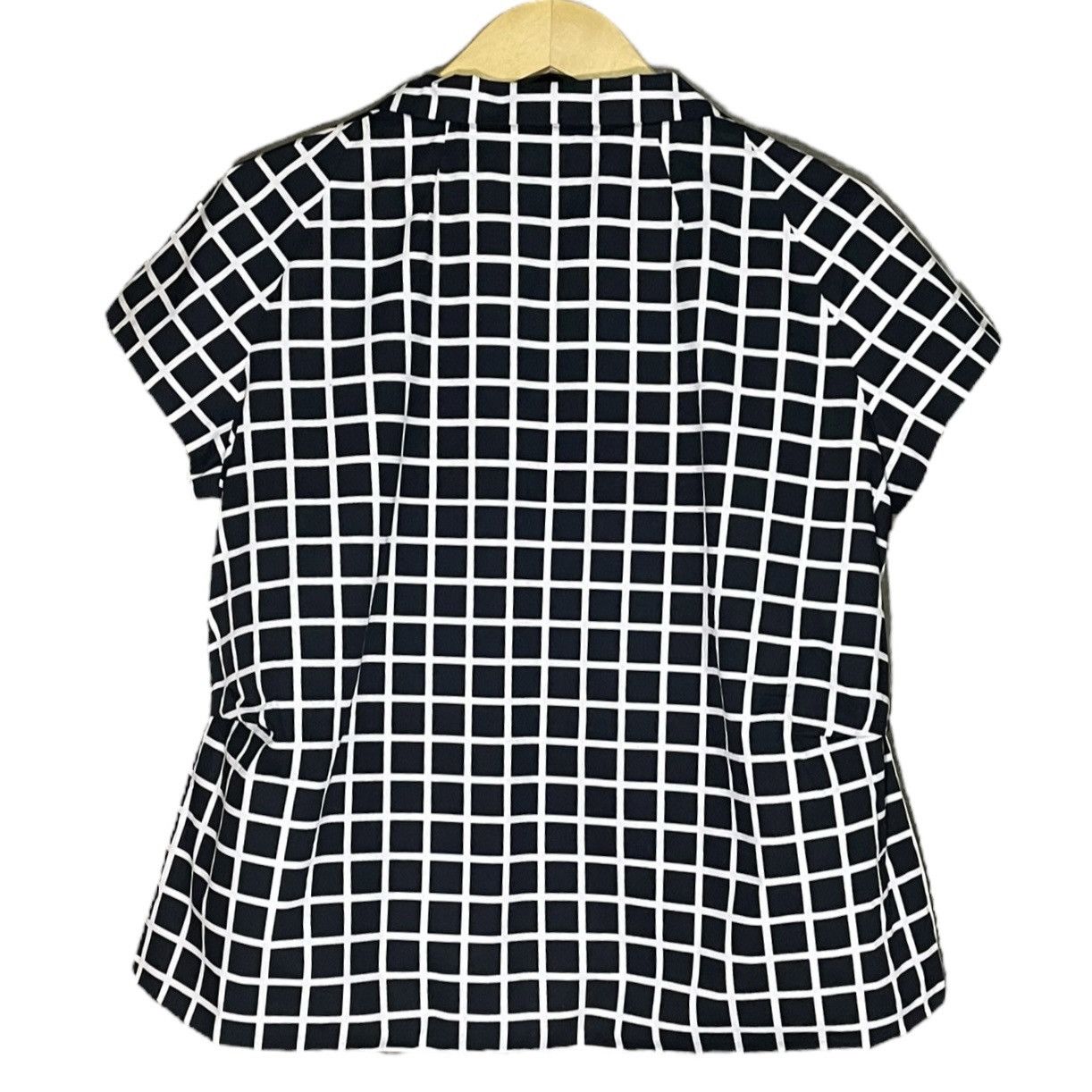 Designer × Dries Van Noten Dries Van Noten Blouse Plaid Print Size M / US 6-8 / IT 42-44 - 2 Thumbnail