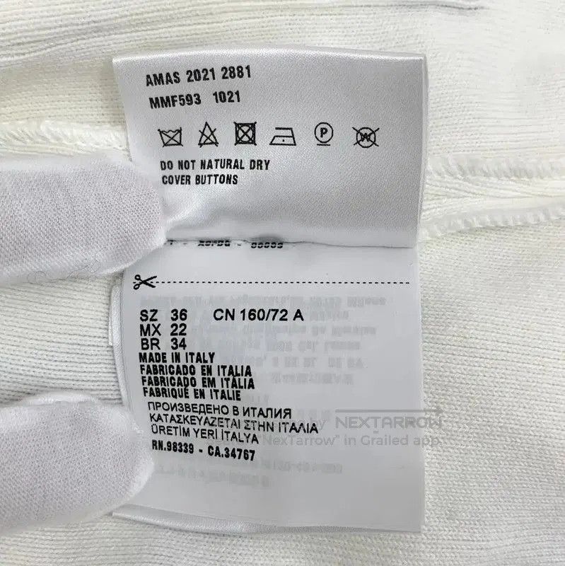 Miu Miu Miu Miu White Cotton Short Sleeve Pullover . Size XS / US 0-2 / IT 36-38 - 7 Thumbnail