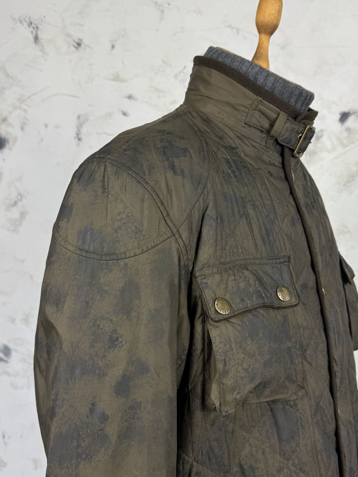 Barbour Custom Barbour Chukka Quilted Jacket Size L Size US L / EU 52-54 / 3 - 4 Thumbnail